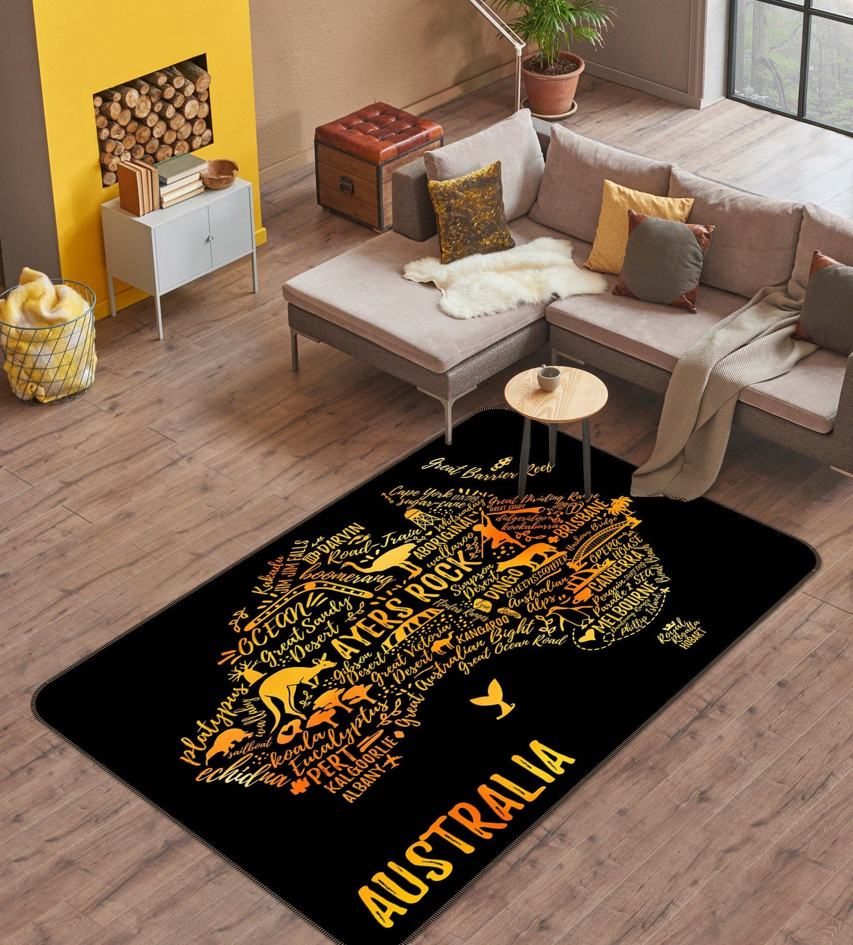 3D Golden Letters 254 World Map Non Slip Rug Mat Mat AJ Creativity Home
