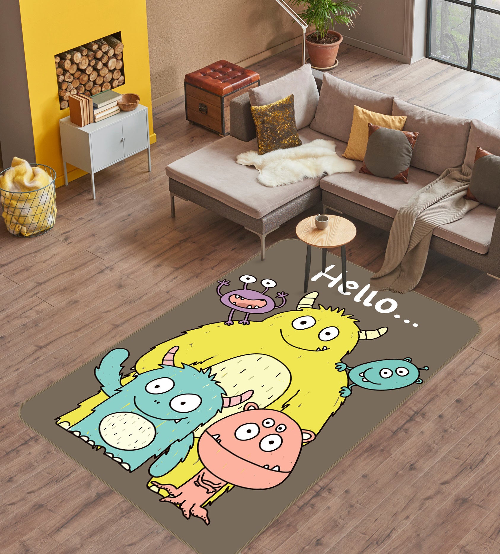 3D Monster 30101 Non Slip Rug Mat