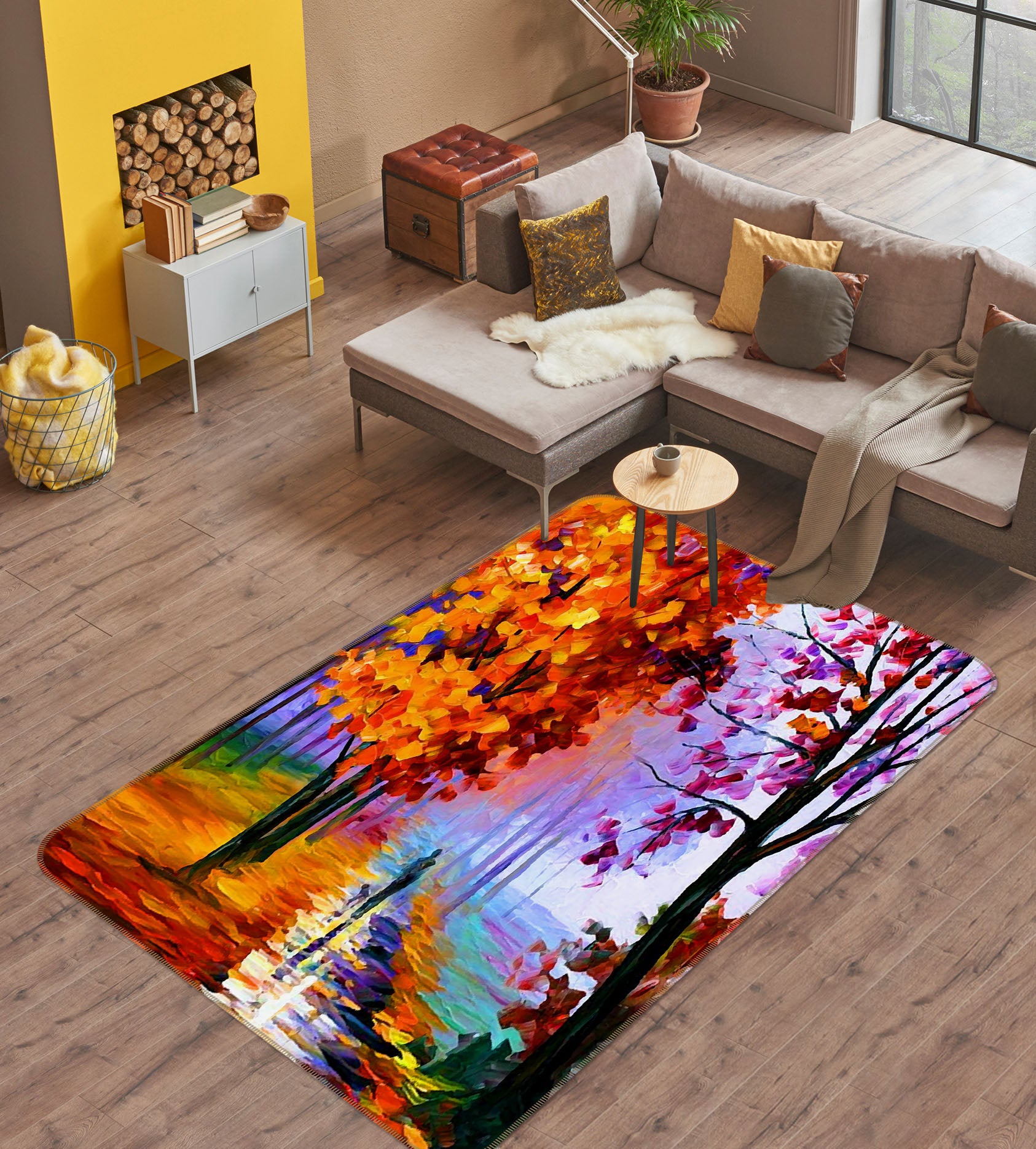 3D Forest 33220 Non Slip Rug Mat