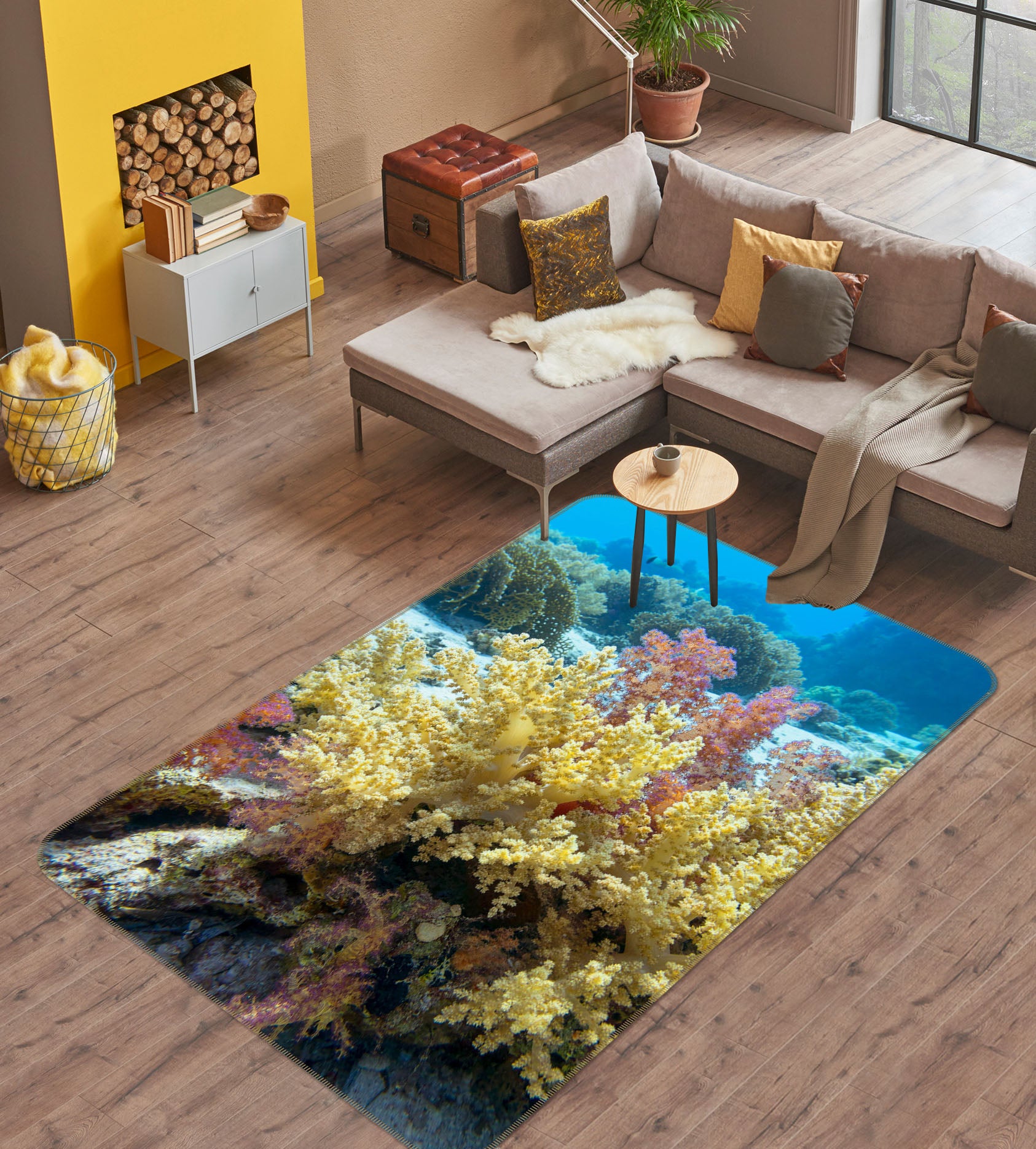 3D Coral 26203 Non Slip Rug Mat