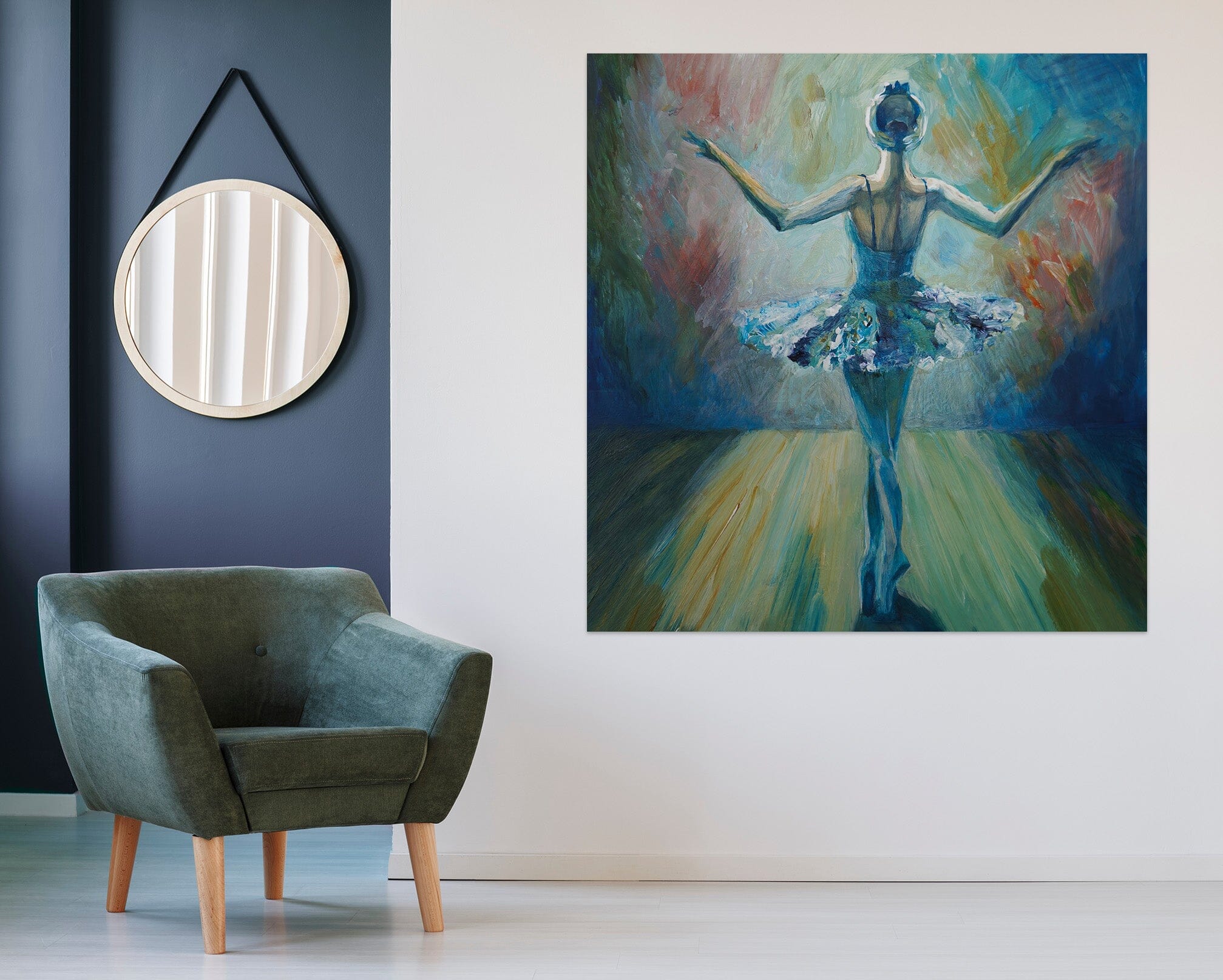 3D Ballet Dancer 1006 Wall Sticker Wallpaper AJ Wallpaper 2