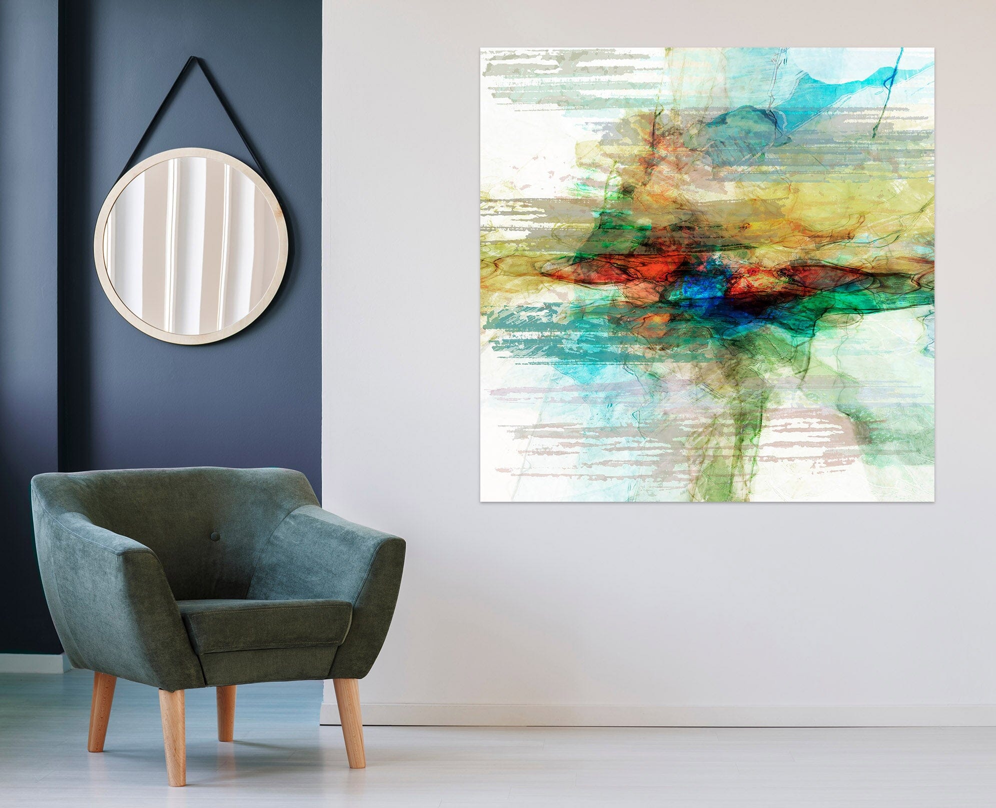 3D Color Light 031 Michael Tienhaara Wall Sticker Wallpaper AJ Wallpaper 2