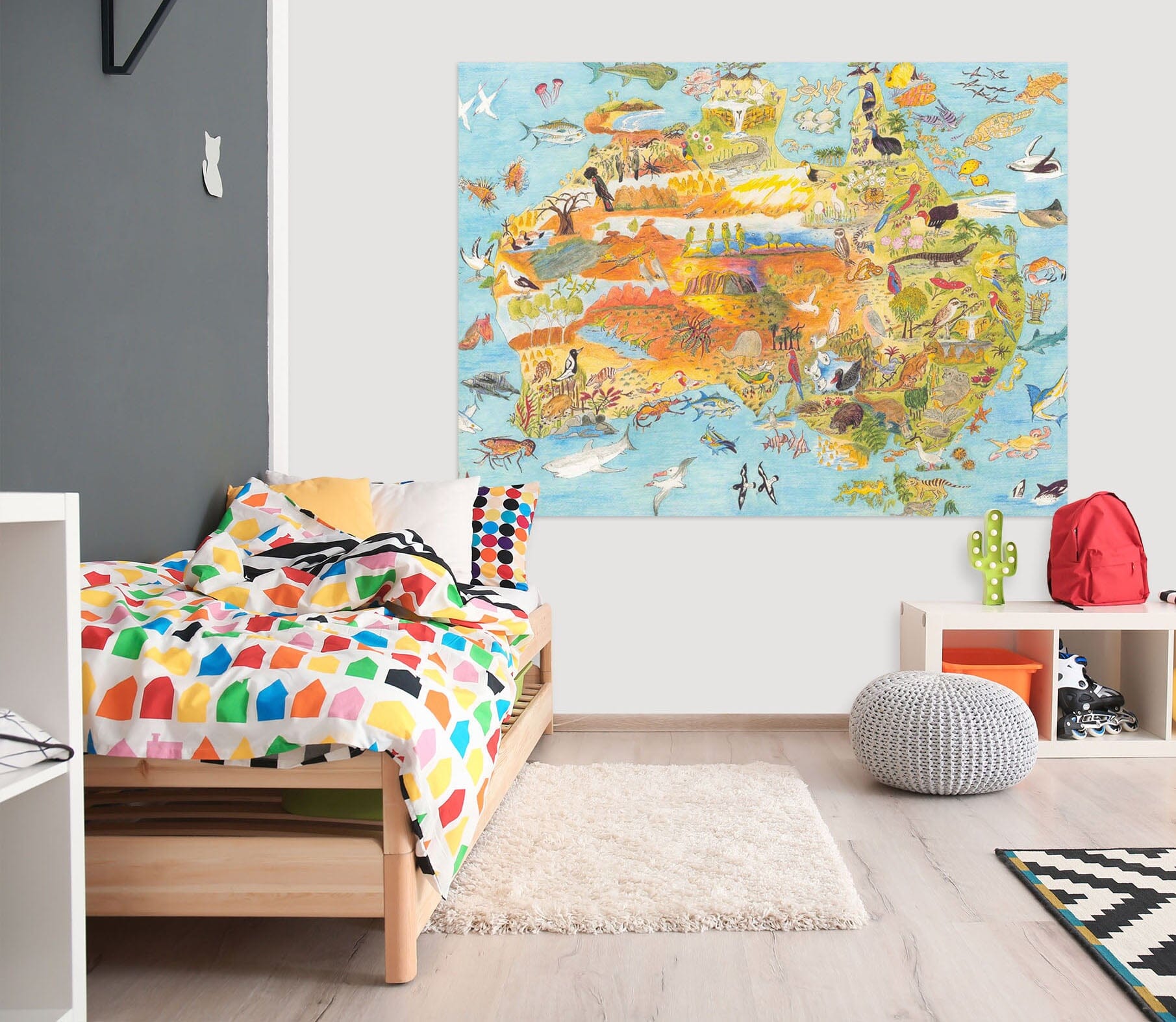 3D Island Sea 011 Michael Sewell Wall Sticker Wallpaper AJ Wallpaper 2