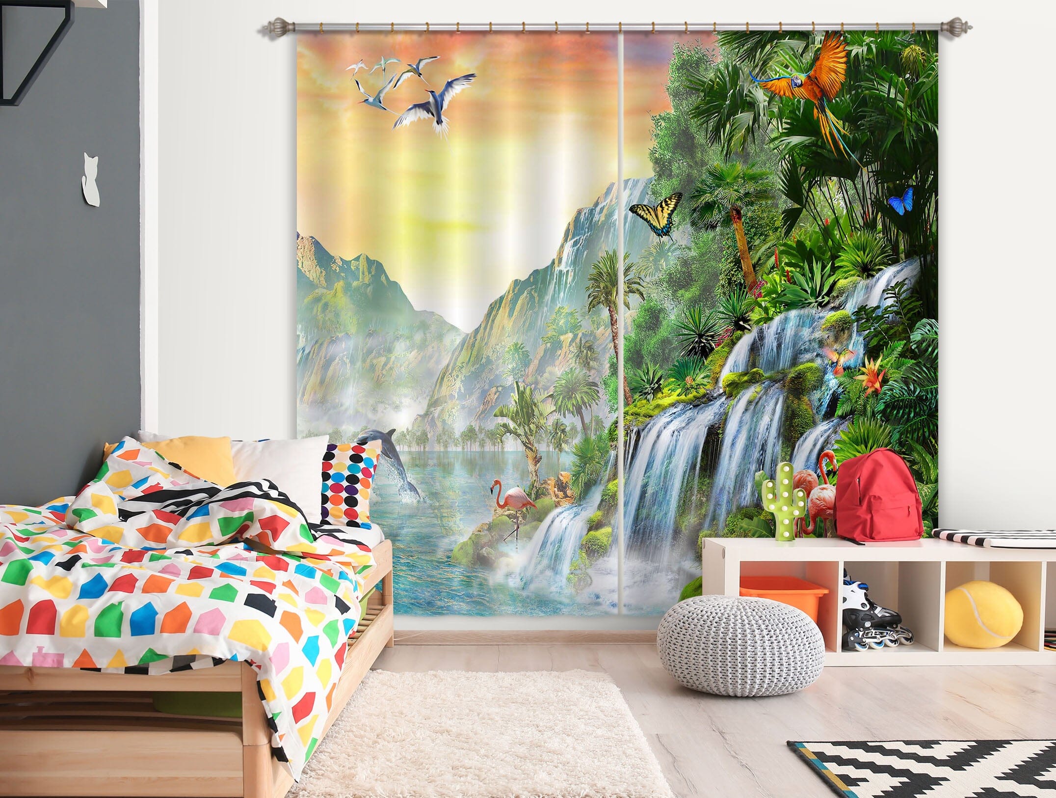 3D Wonderland 055 Adrian Chesterman Curtain Curtains Drapes Curtains AJ Creativity Home