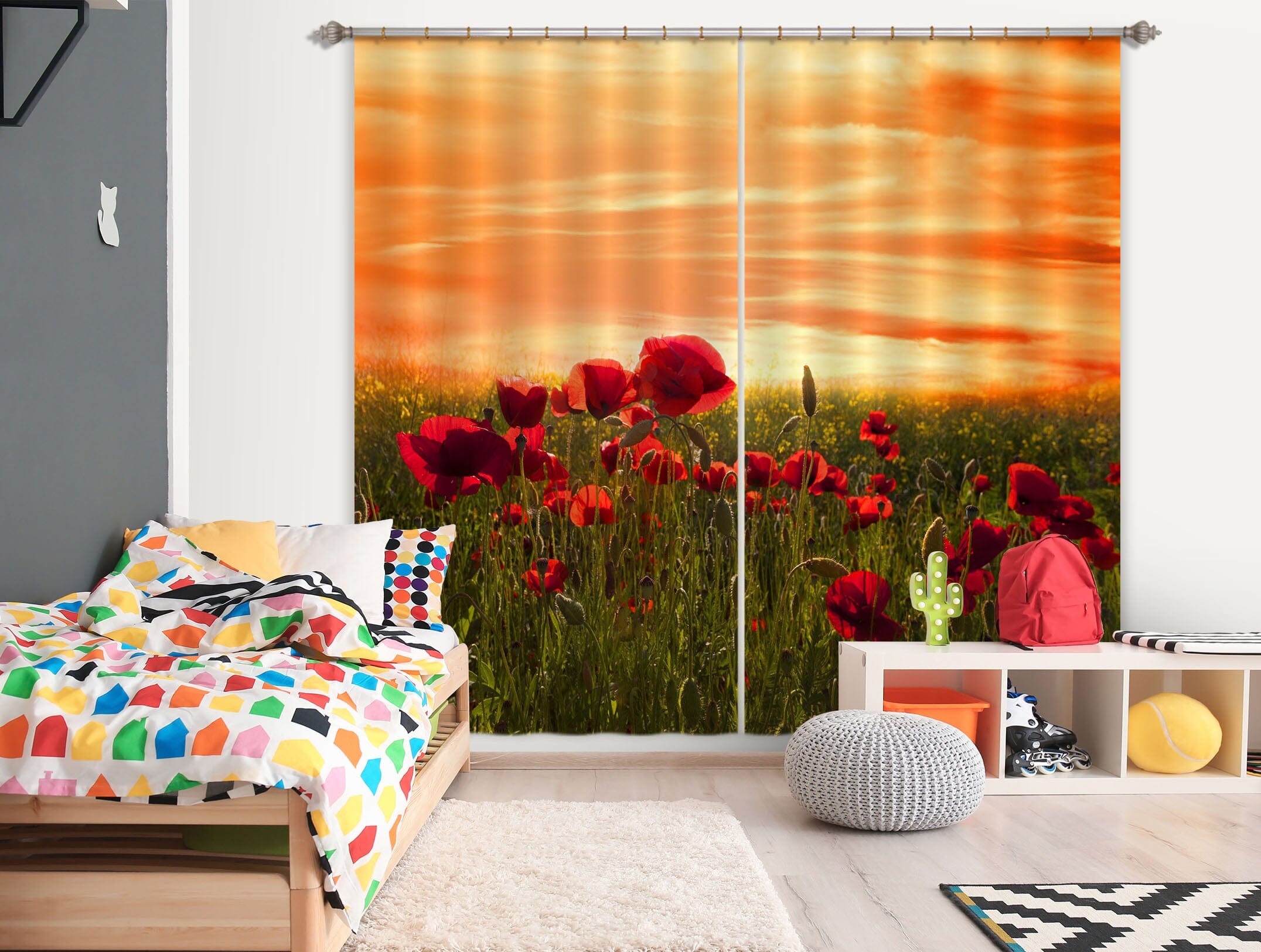 3D Rose Manor 149 Marco Carmassi Curtain Curtains Drapes Curtains AJ Creativity Home