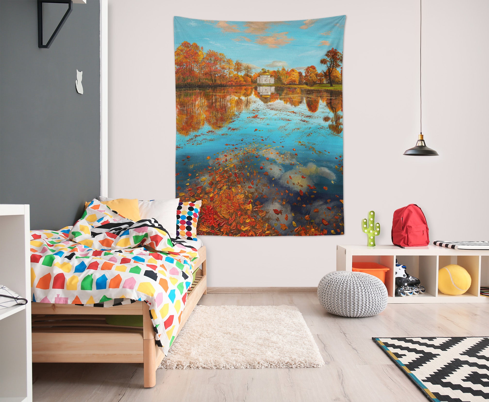 3D Autumn Oil Painting 5286 Marina Zotova Tapestry Hanging Cloth Hang