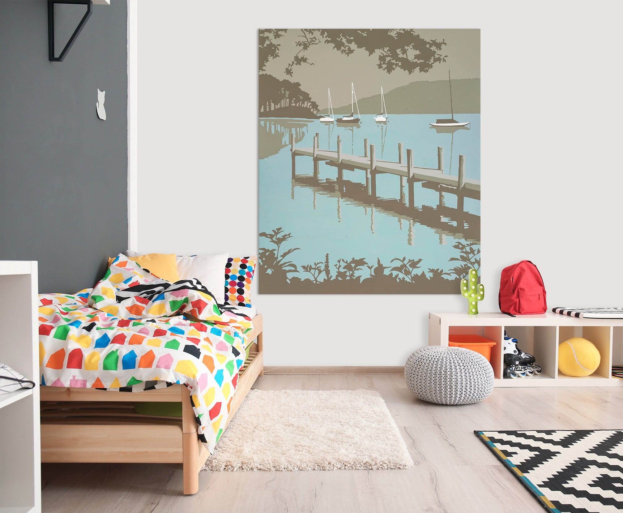 3D Windermere 078 Steve Read Wall Sticker Wallpaper AJ Wallpaper 2