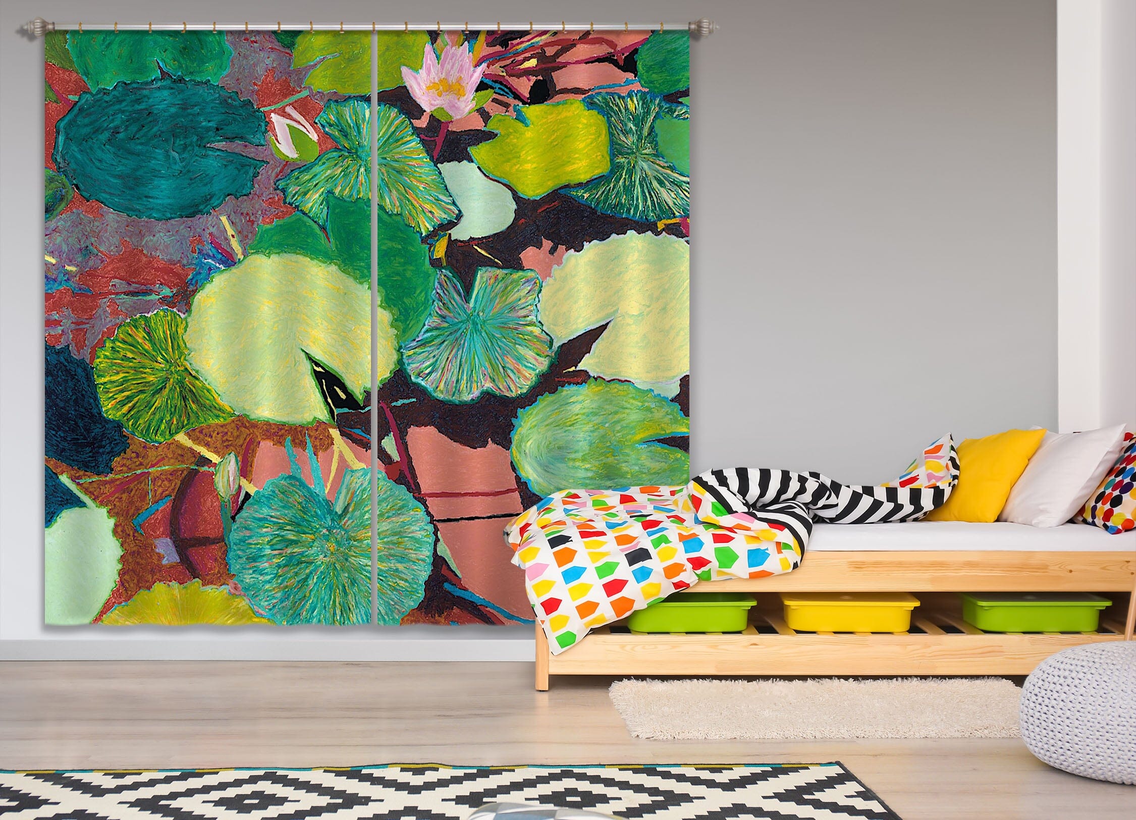 3D Summer Afternoon 289 Allan P. Friedlander Curtain Curtains Drapes Curtains AJ Creativity Home