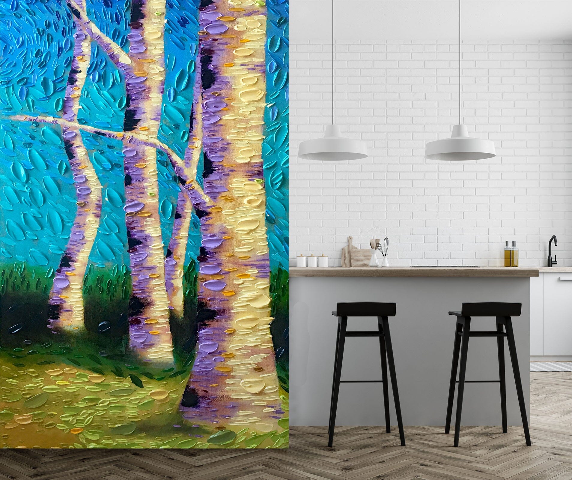 3D Trunk 1427 Dena Tollefson Wall Mural Wall Murals Wallpaper AJ Wallpaper 2