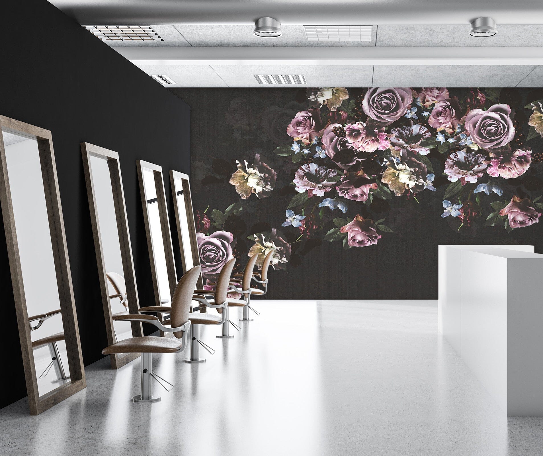3D Night Flower 374 Wall Murals Wallpaper AJ Wallpaper 2