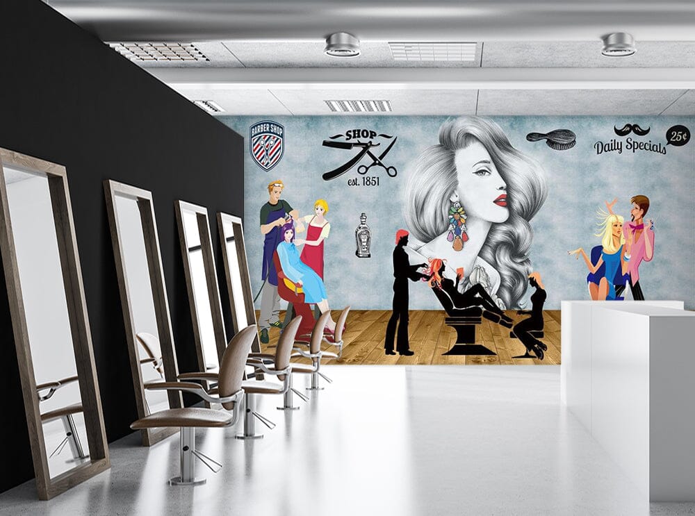 3D Beautiful Girl 1556 Wall Murals Wallpaper AJ Wallpaper 2