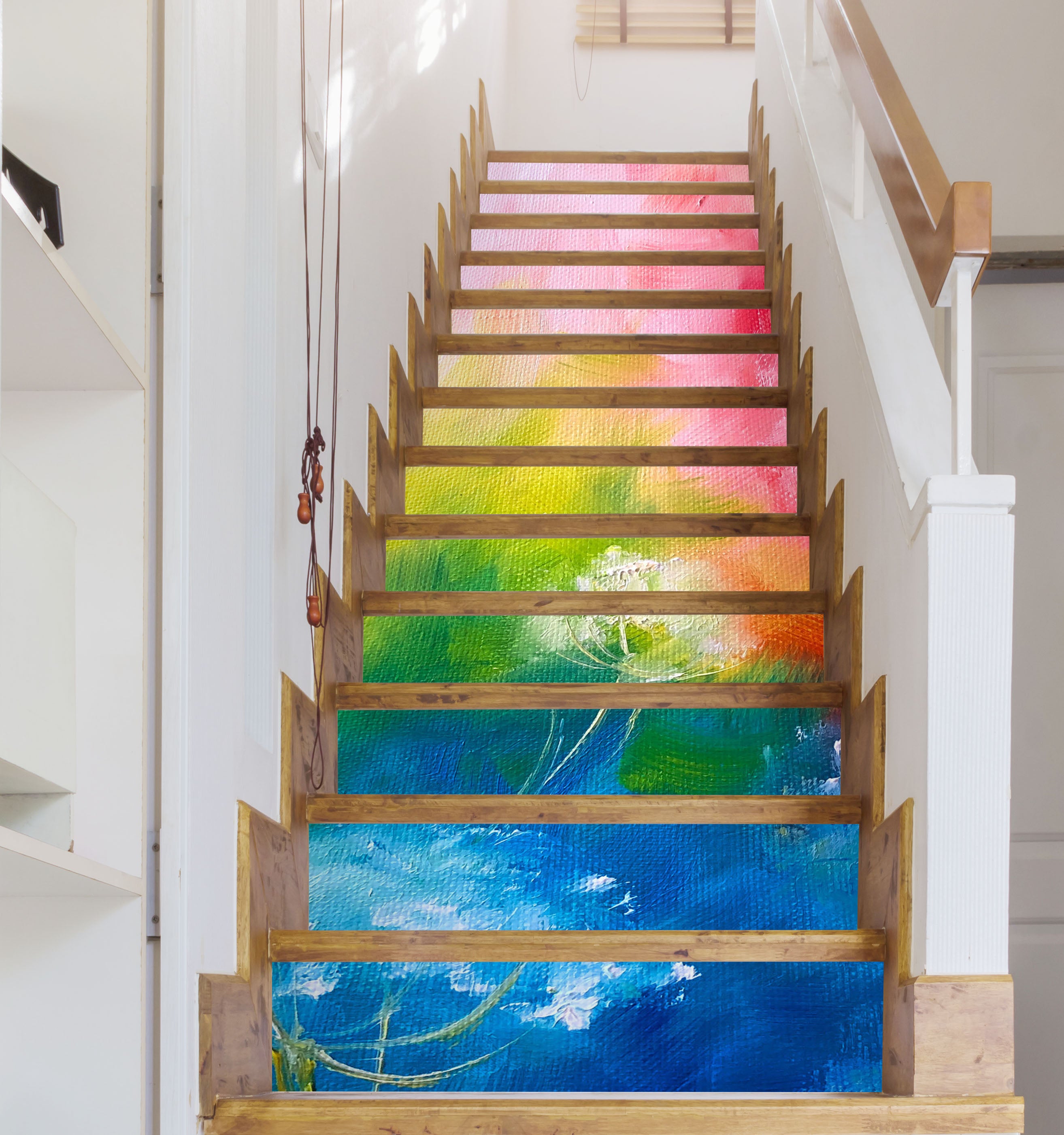 3D Dream Pink 2223 Skromova Marina Stair Risers