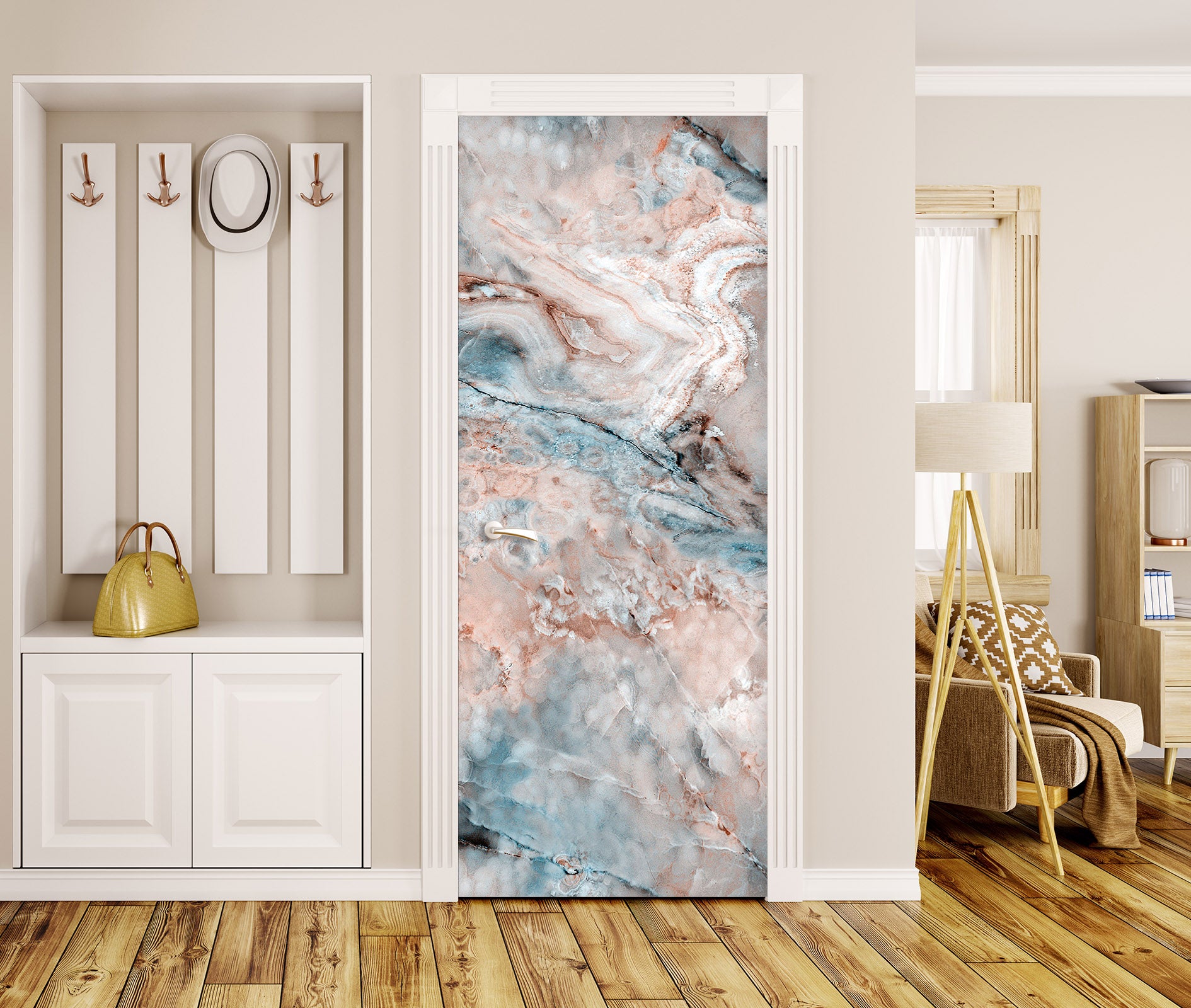 3D Texture 25187 Door Mural