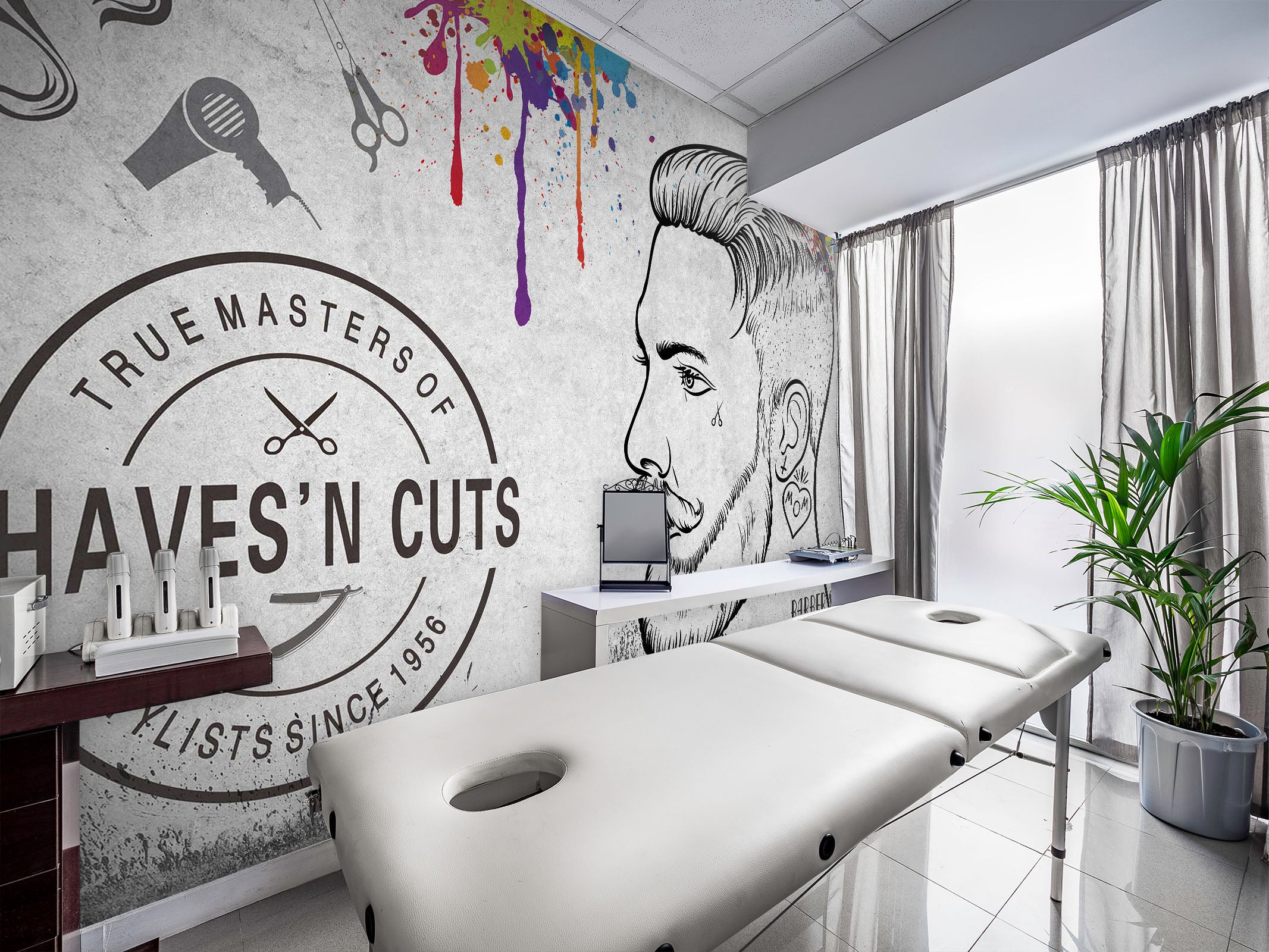 3D Man Sketch 065 Wall Murals Wallpaper AJ Wallpaper 2