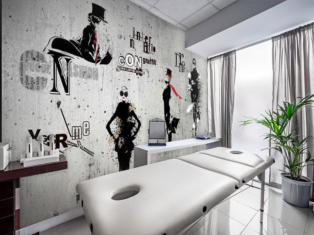 3D Haircut Shop 1526 Wall Murals Wallpaper AJ Wallpaper 2