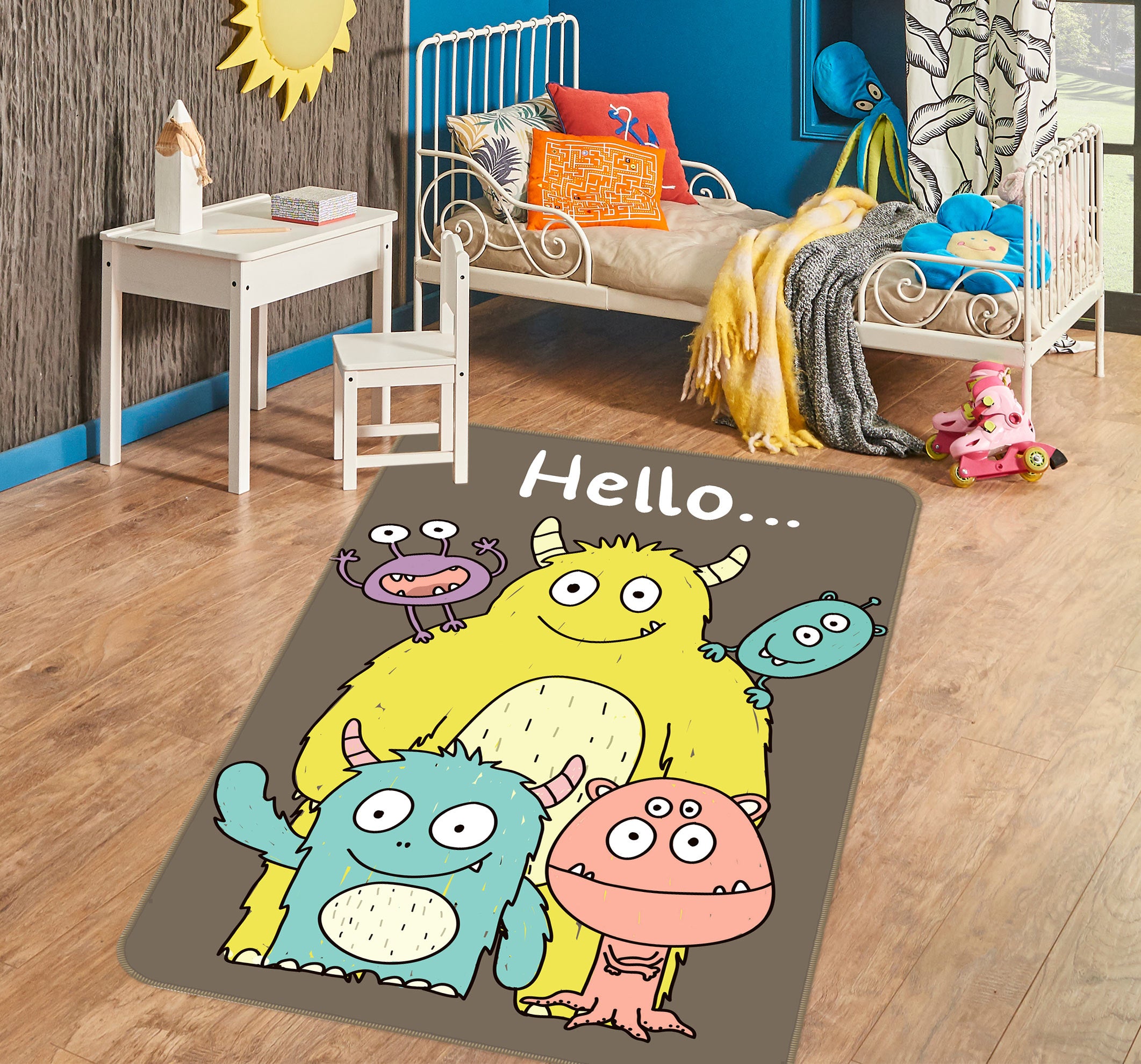 3D Monster 30101 Non Slip Rug Mat