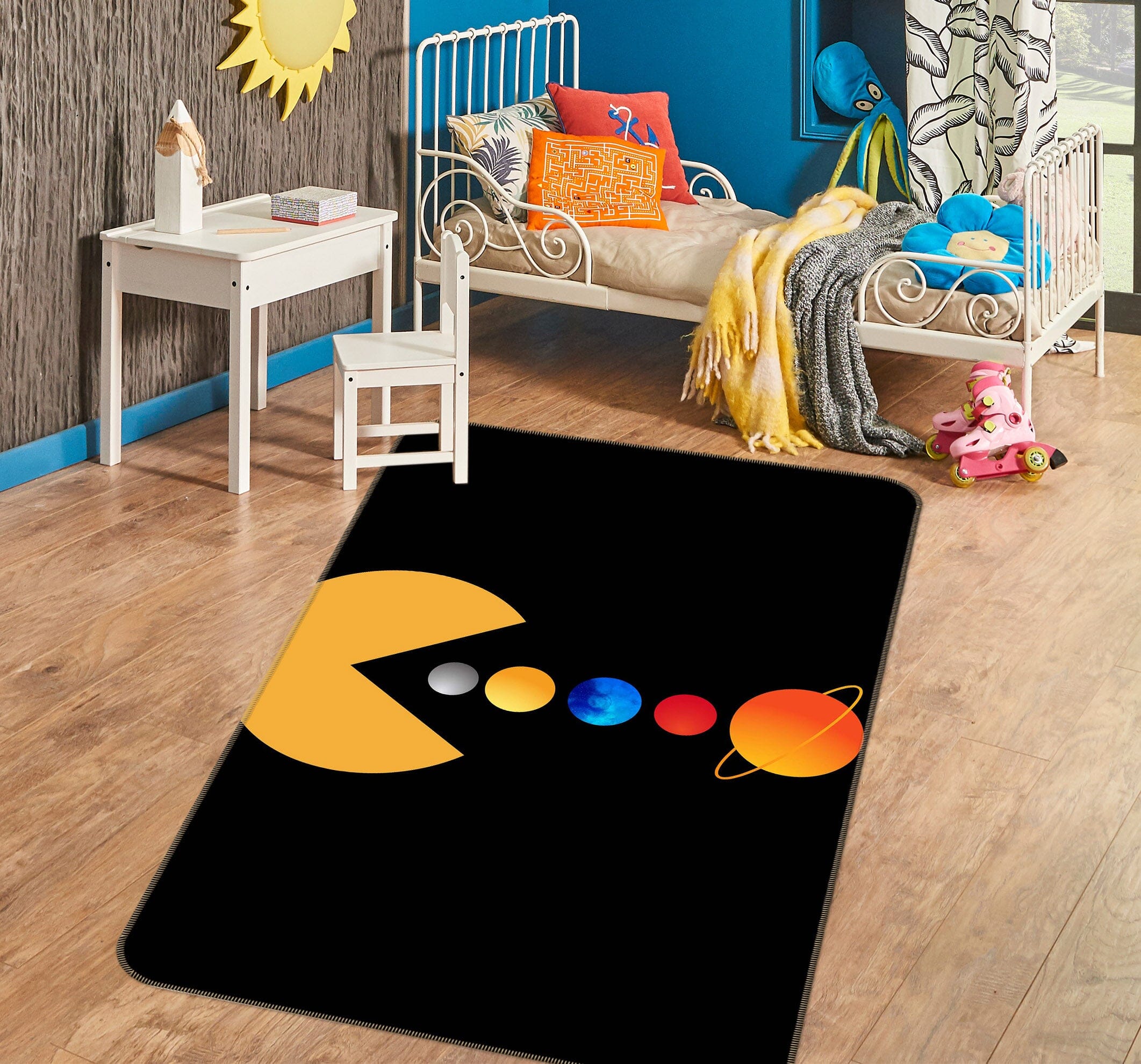 3D Monster Colorful Ball 1145 Boris Draschoff Rug Non Slip Rug Mat Mat AJ Creativity Home