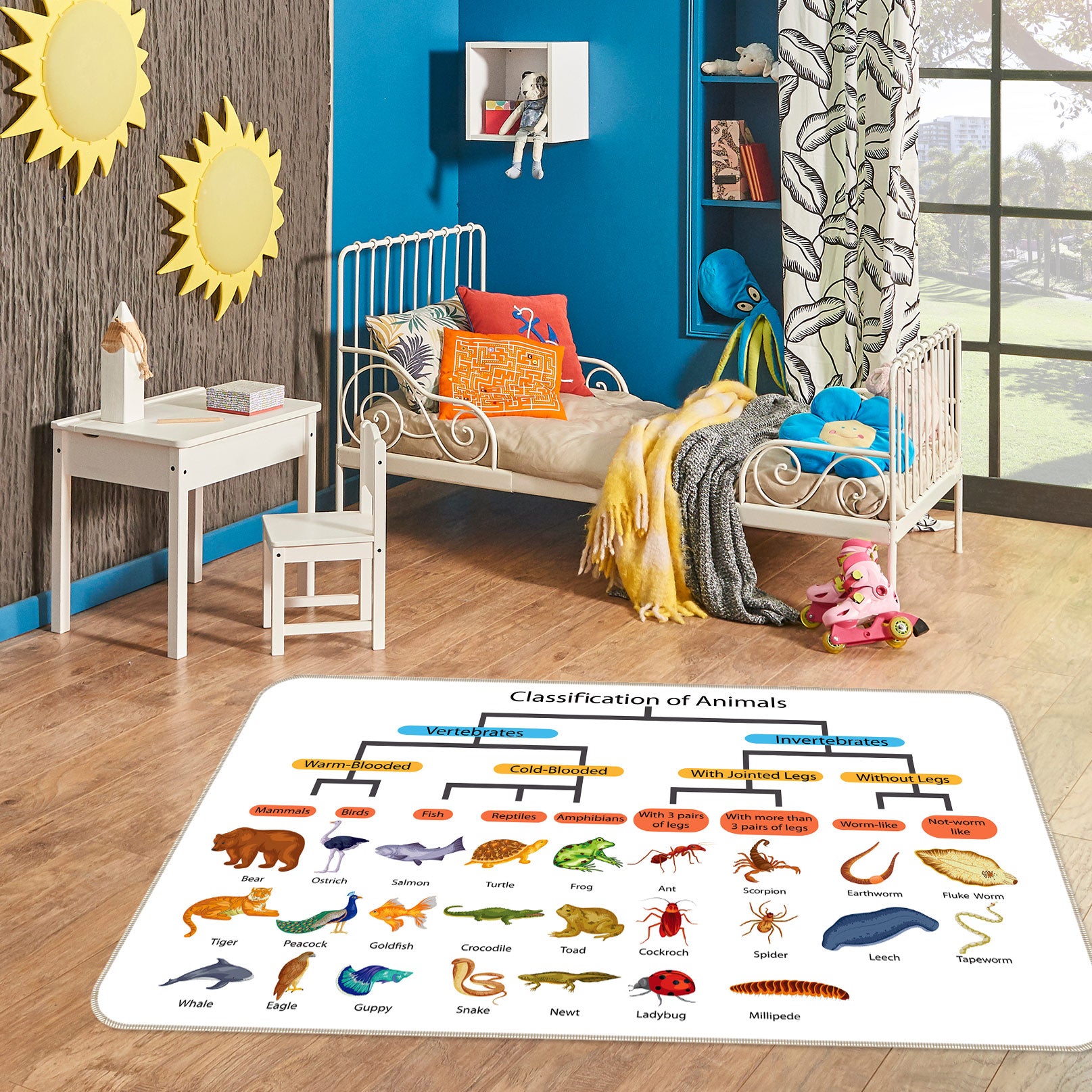 3D Animal 77154 Non Slip Rug Mat