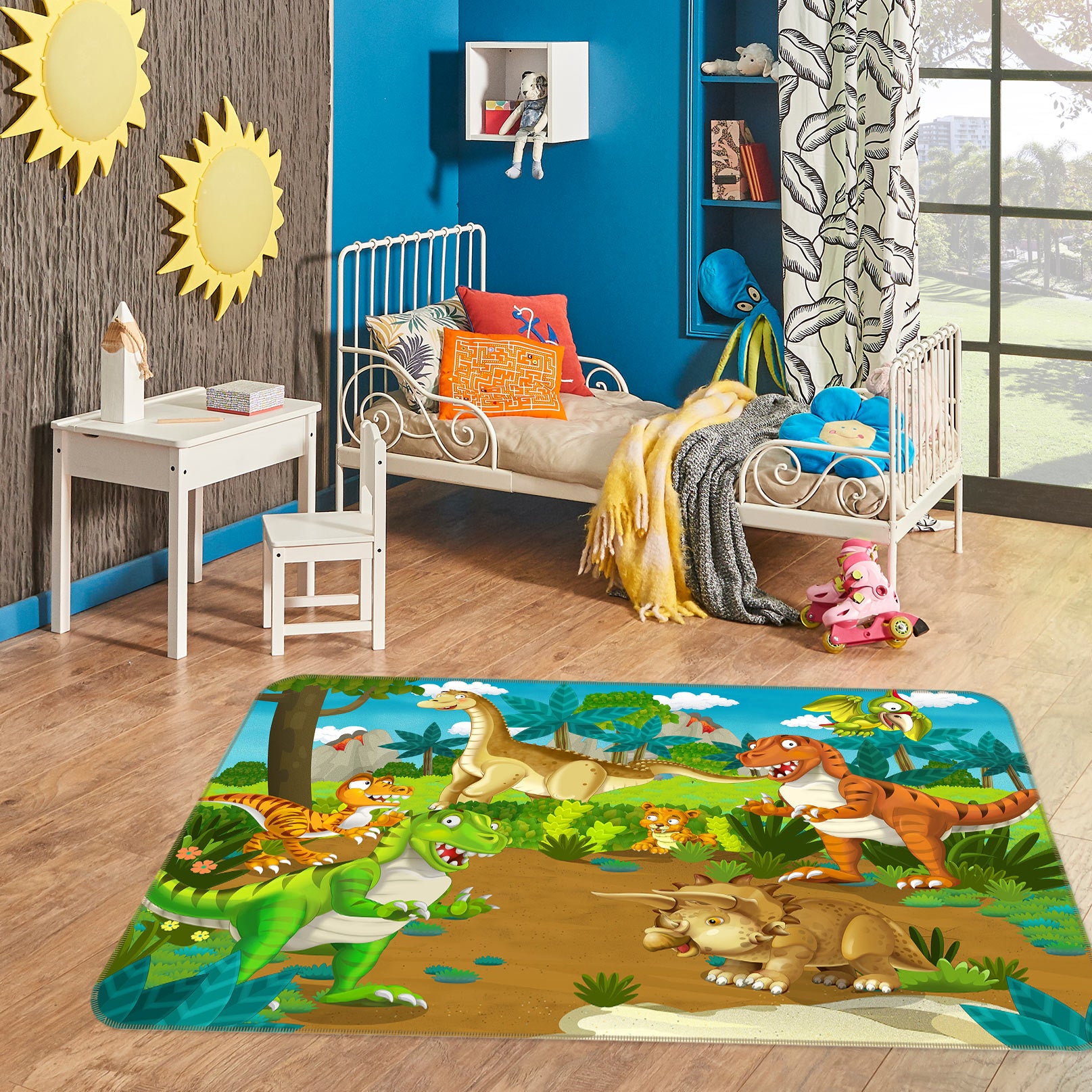 3D Dinosaur 76272 Non Slip Rug Mat