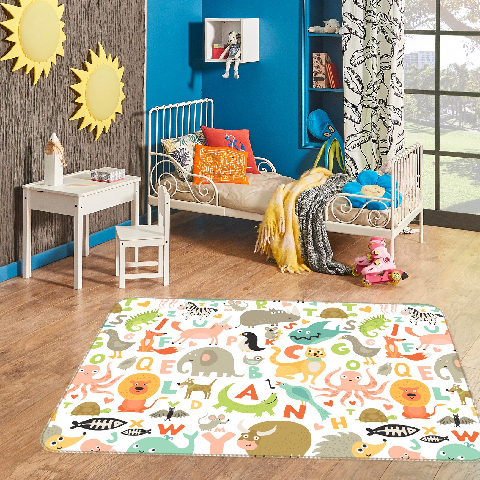 3D Animal Pattern 30071 Non Slip Rug Mat