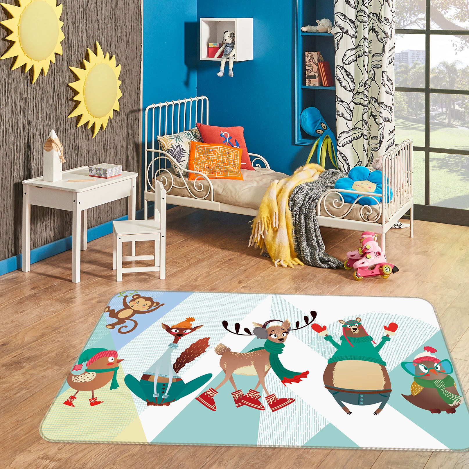 3D Deers 34083 Non Slip Rug Mat