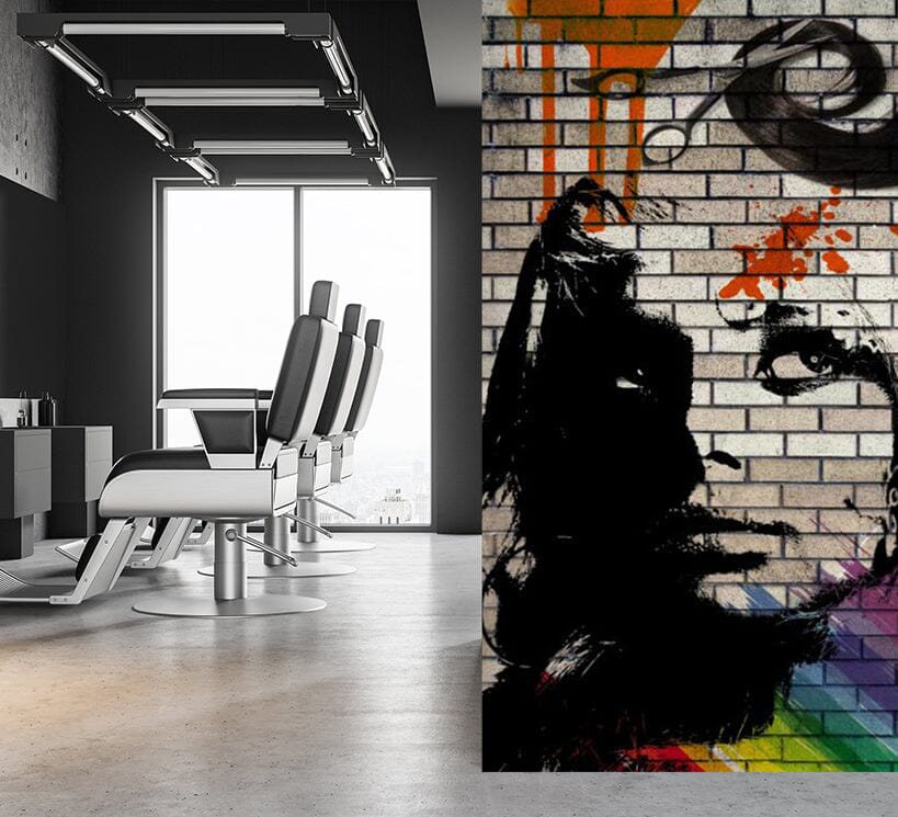 3D Black Pattern 1594 Wall Murals Wallpaper AJ Wallpaper 2