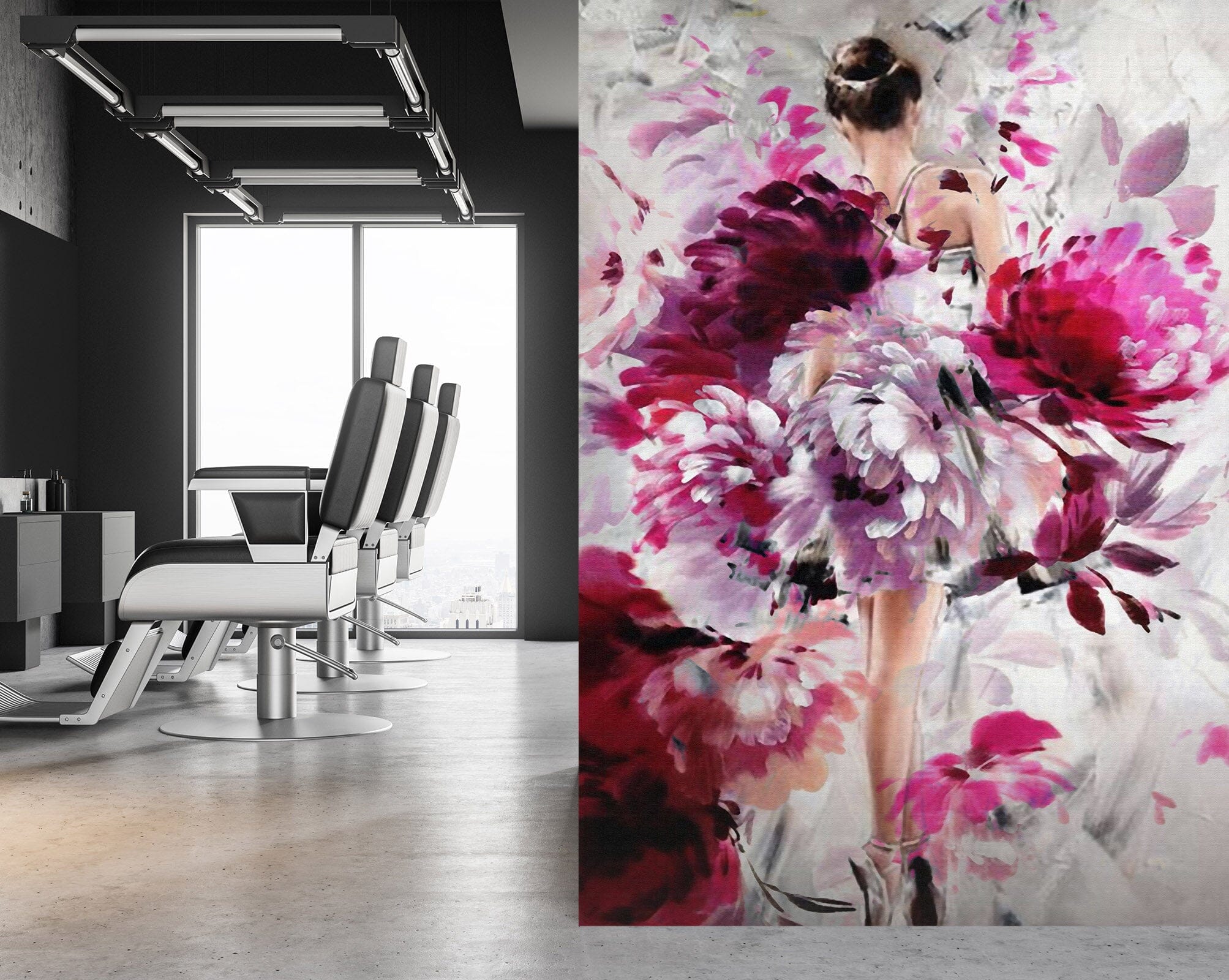 3D Colored Flowers 362 Wall Murals Wallpaper AJ Wallpaper 2