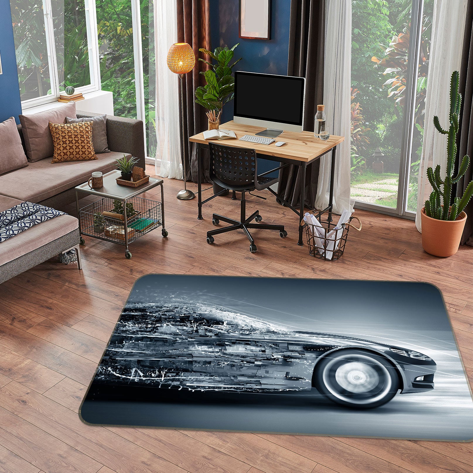 3D Car 67200 Vehicle Non Slip Rug Mat