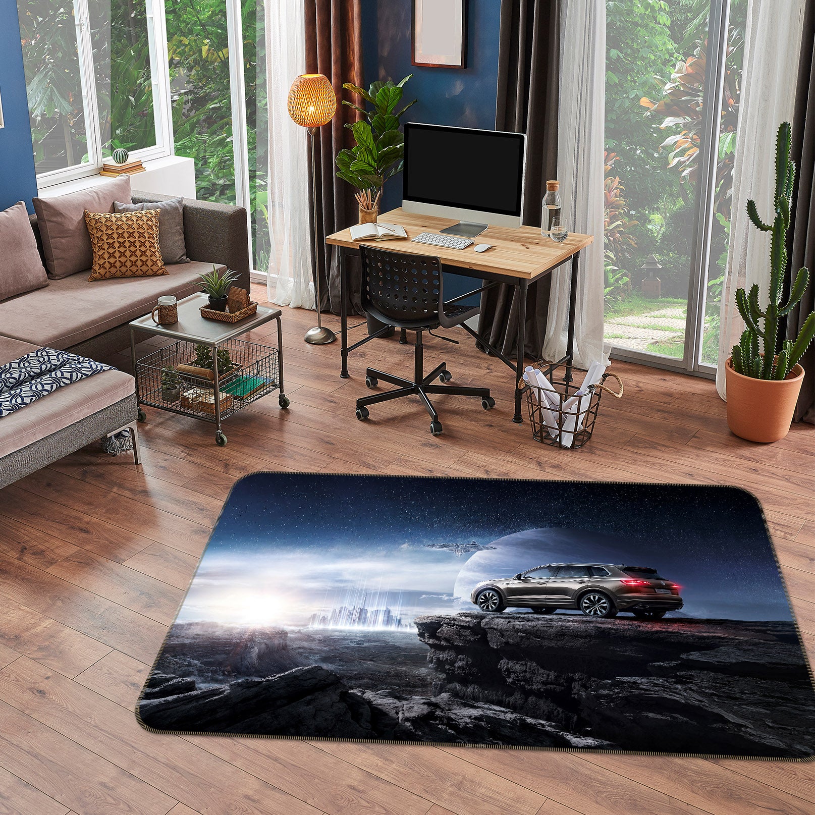 3D Cliff Car 38222 Vehicle Non Slip Rug Mat