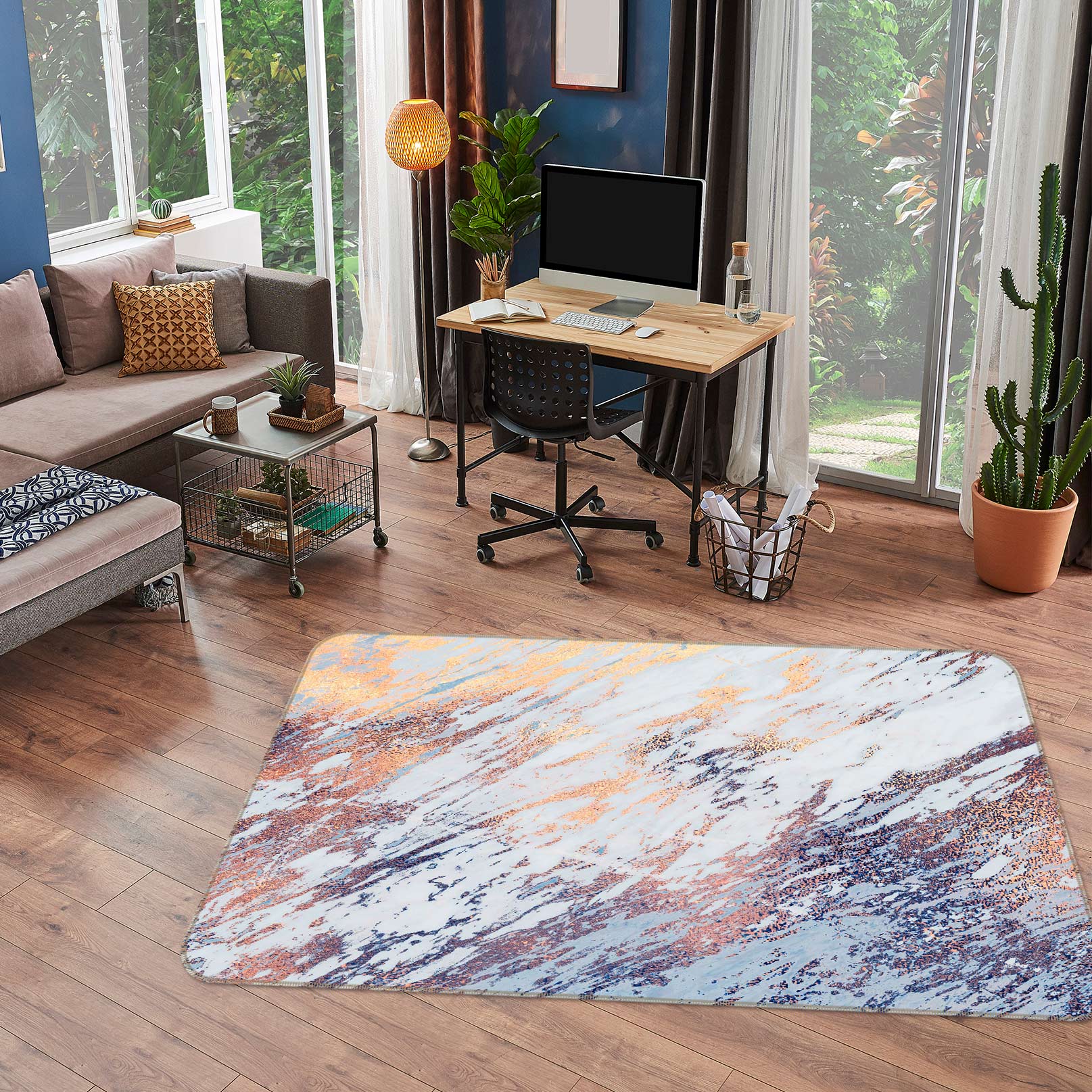 3D Texture 26227 Non Slip Rug Mat