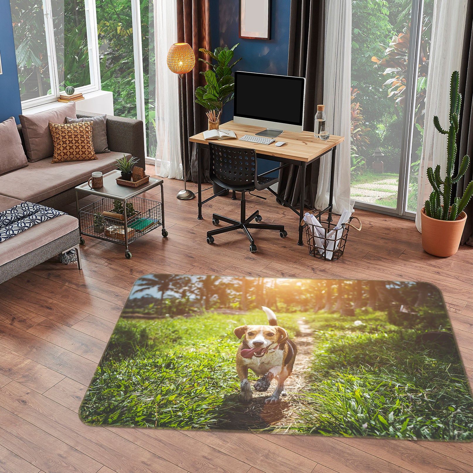 3D Dog 38157 Animal Non Slip Rug Mat