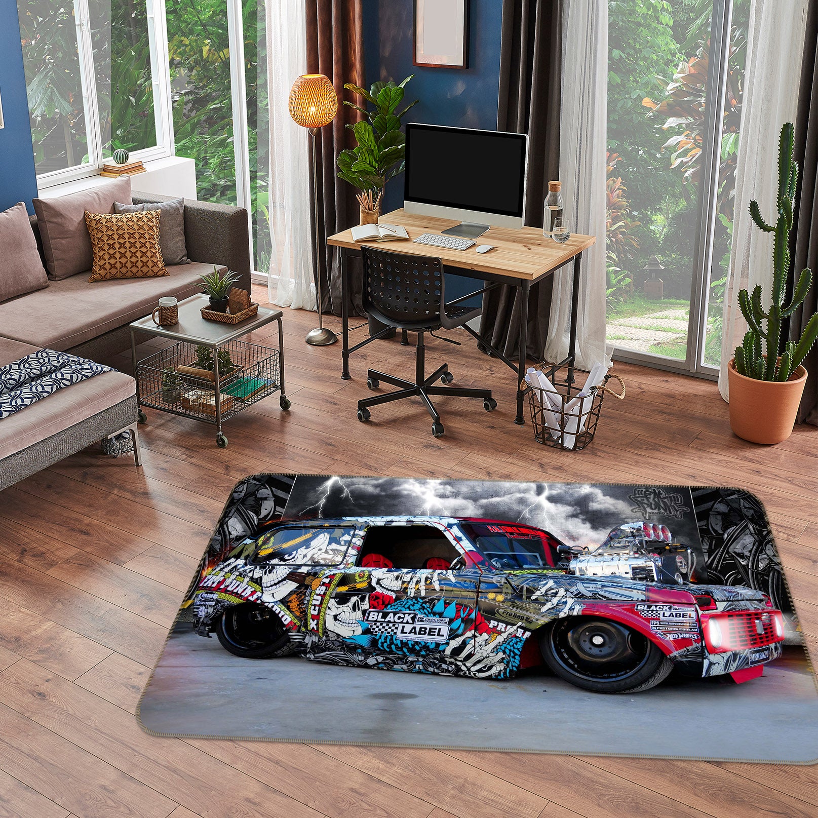 3D Sticker Car 38240 Vehicle Non Slip Rug Mat