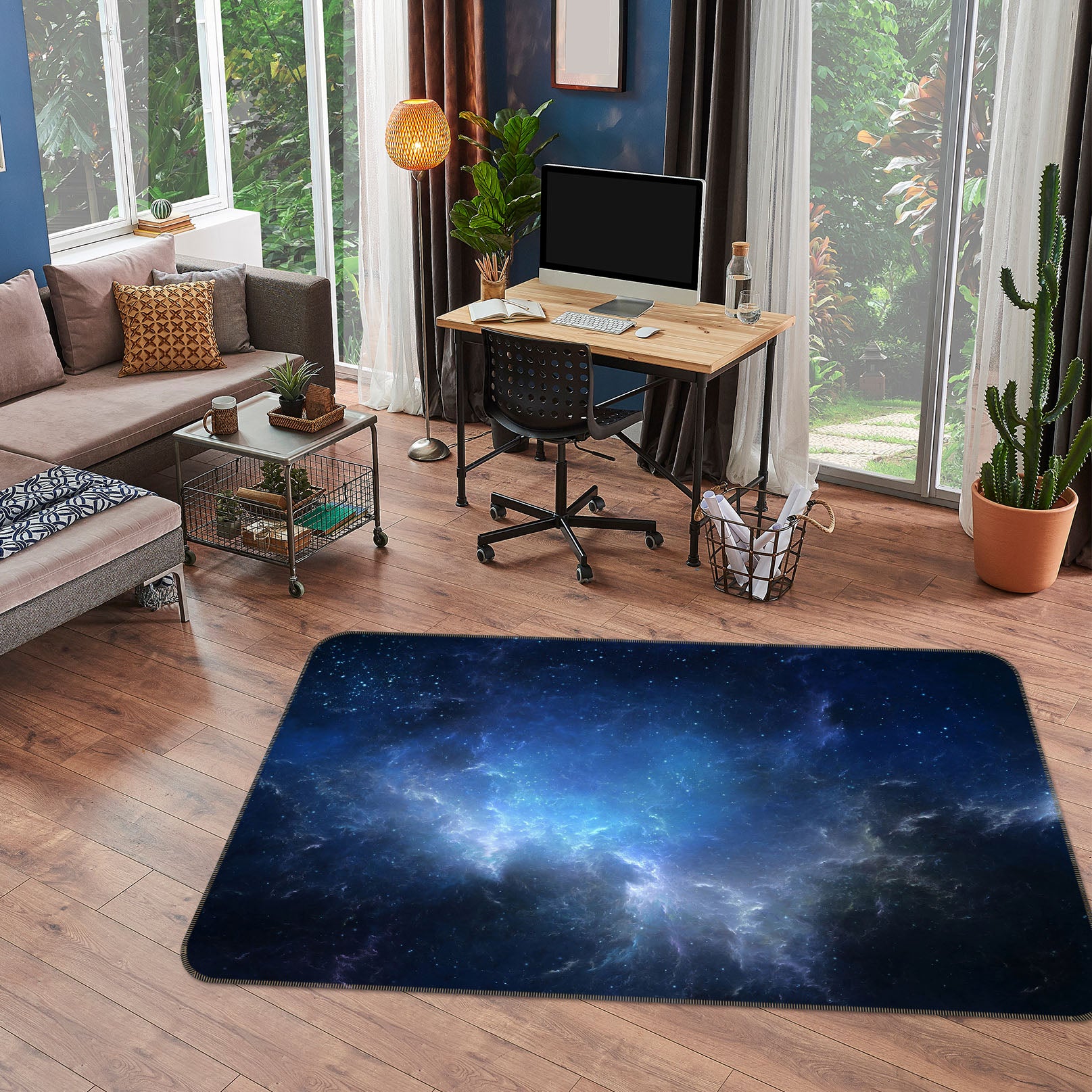 3D Cloud 31123 Non Slip Rug Mat