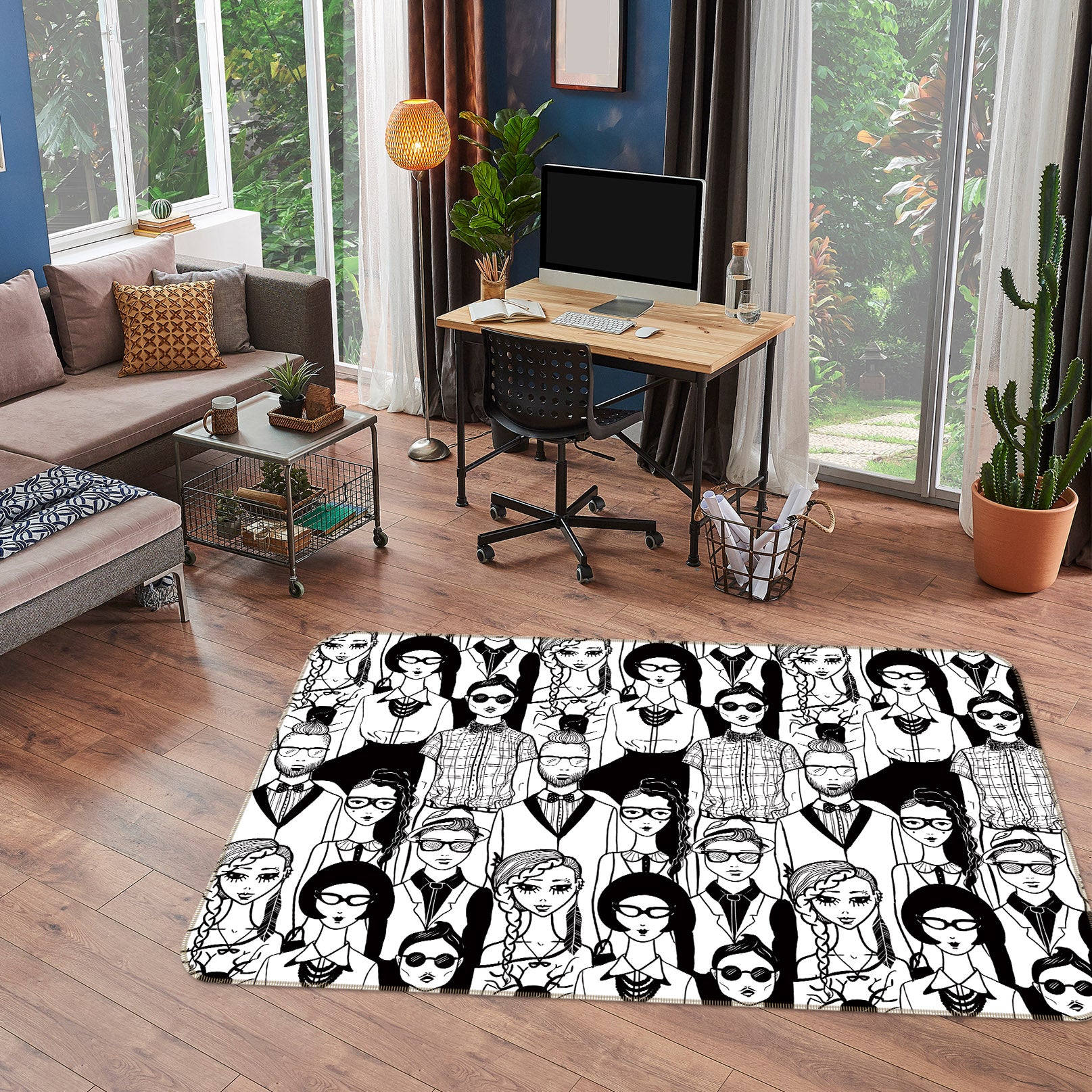 3D People 35012 Non Slip Rug Mat