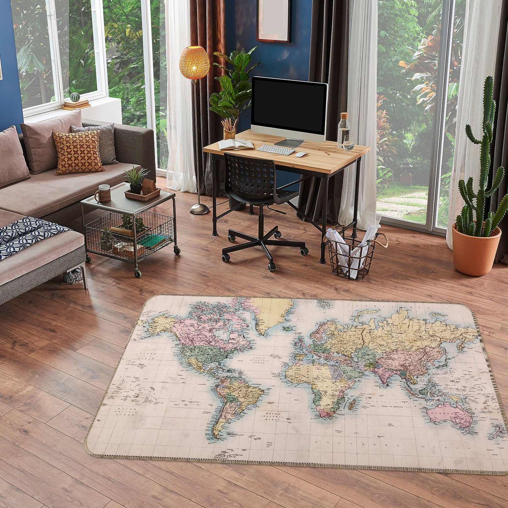 3D Map 35008 Non Slip Rug Mat