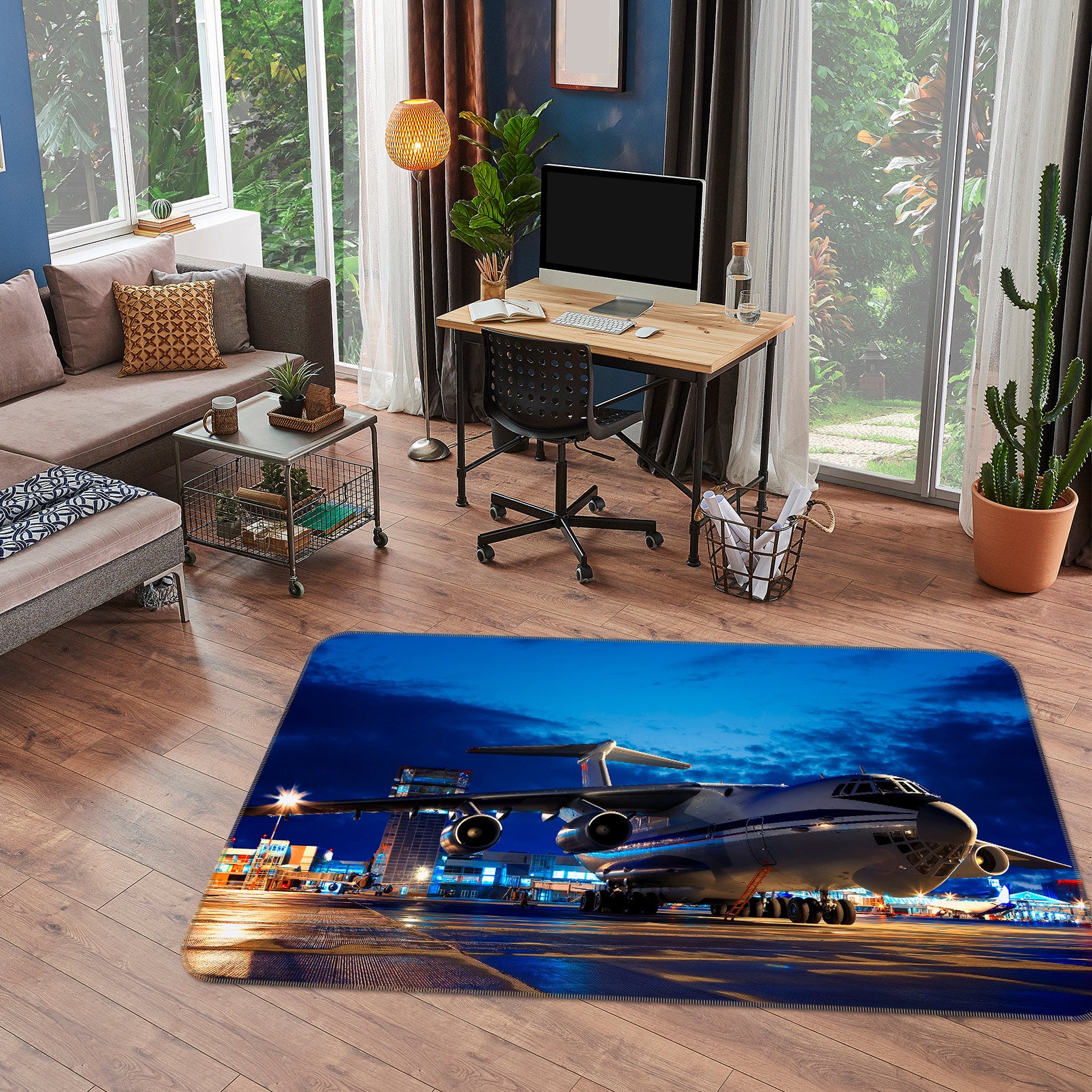 3D Aircraft 68017 Vehicle Non Slip Rug Mat