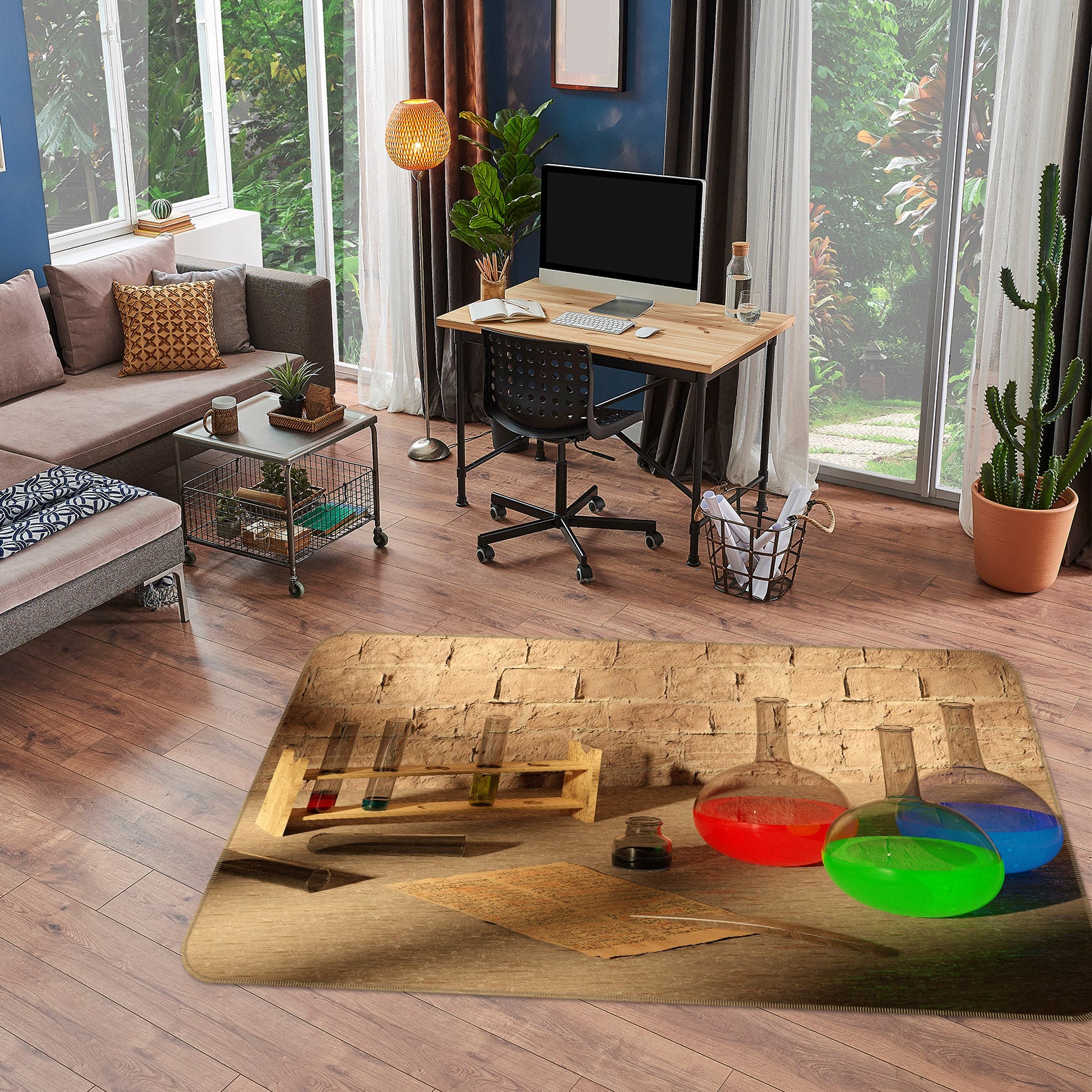 3D Glass 36122 Non Slip Rug Mat