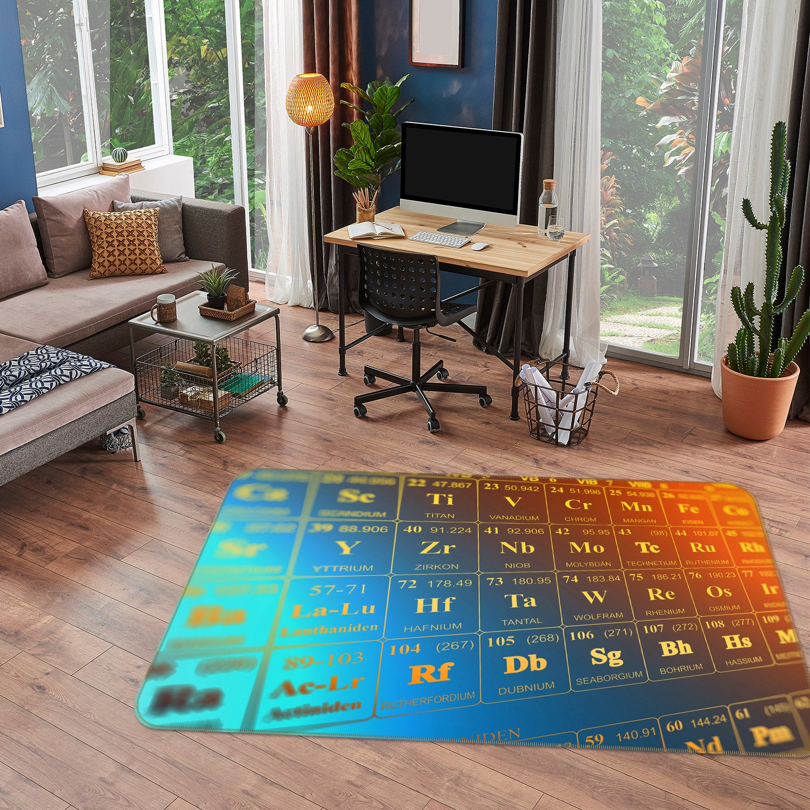 3D Letter 36186 Non Slip Rug Mat
