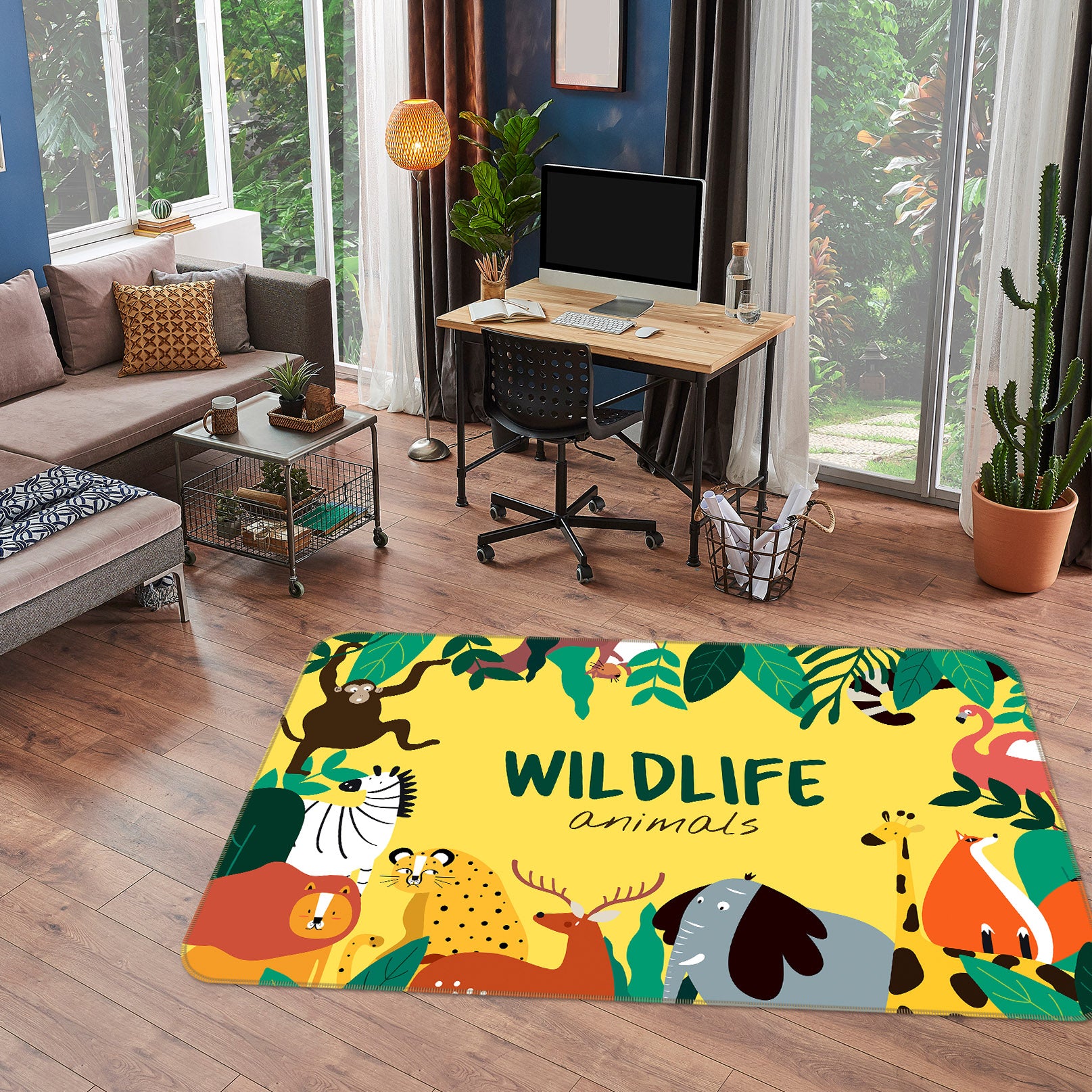3D Animal 36160 Non Slip Rug Mat
