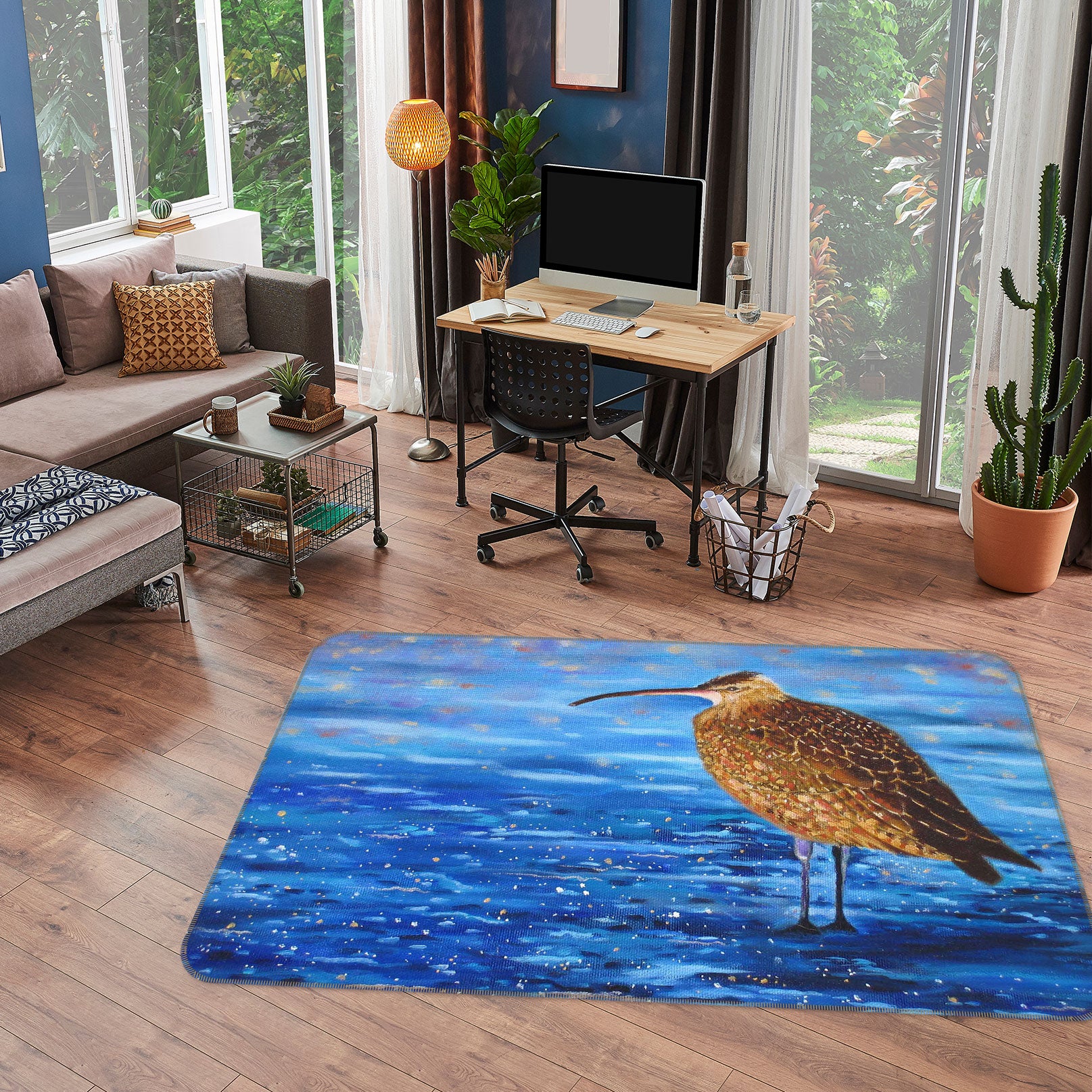 3D Bird 76005 Non Slip Rug Mat