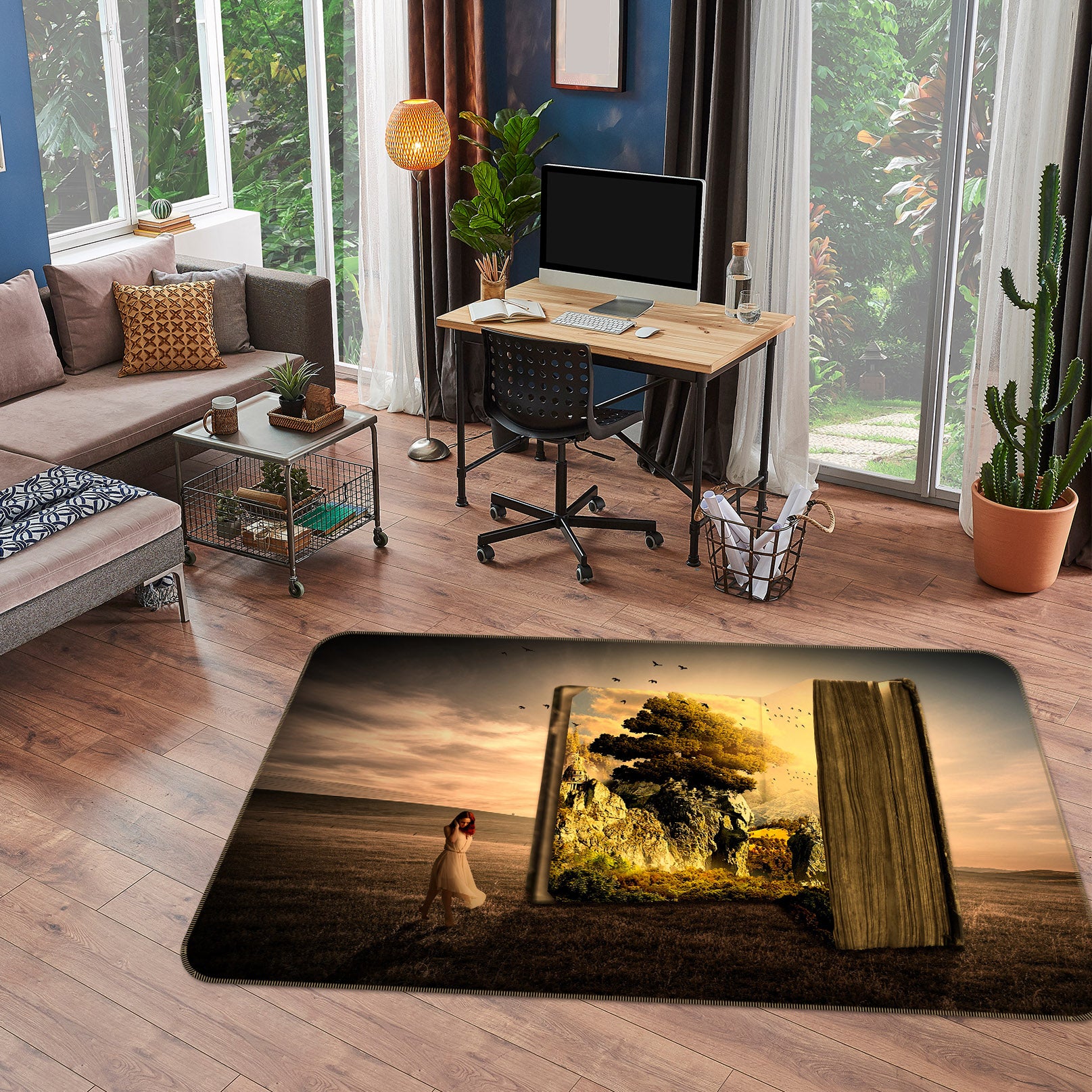 3D Female 36113 Non Slip Rug Mat