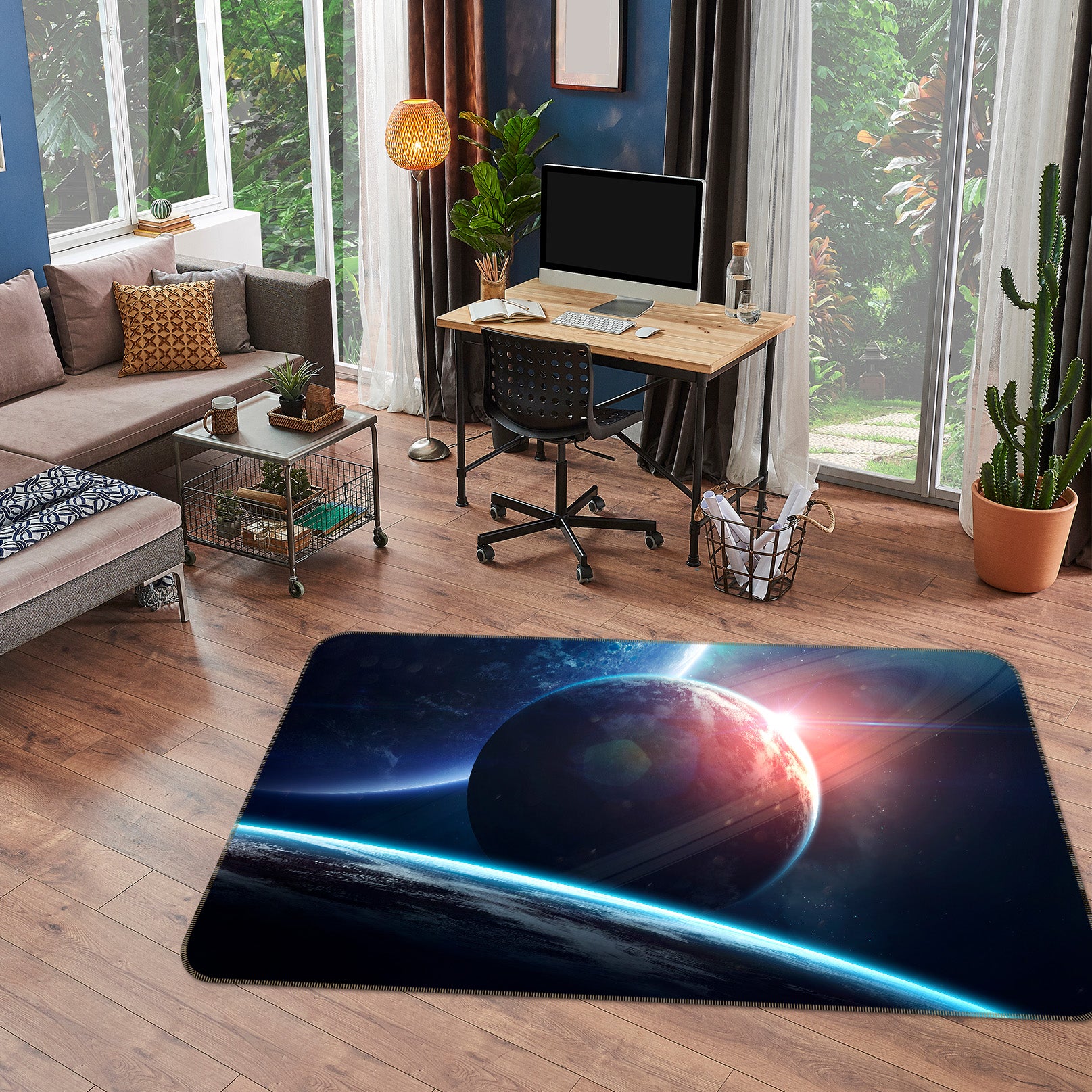 3D Planet 30139 Non Slip Rug Mat