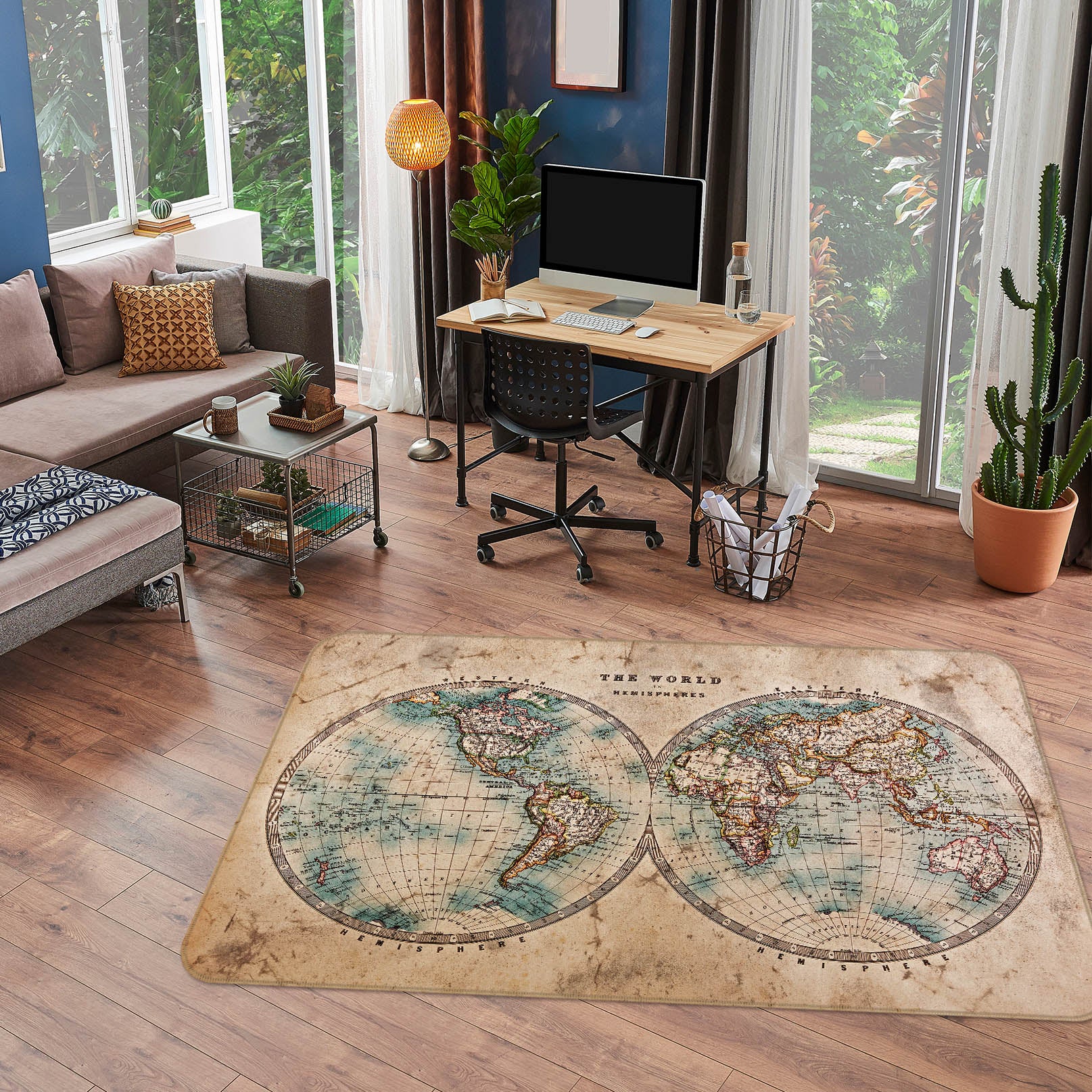 3D Map 35006 Non Slip Rug Mat