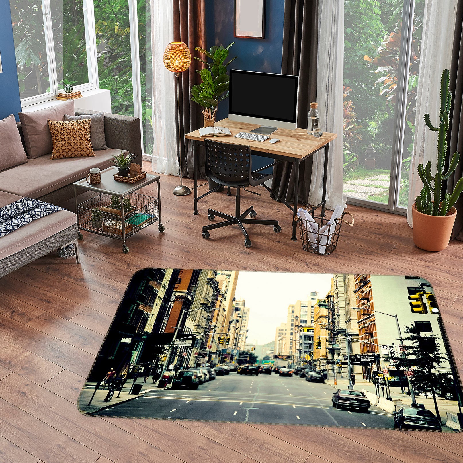 3D High-Rise Vehicles 75180 Non Slip Rug Mat