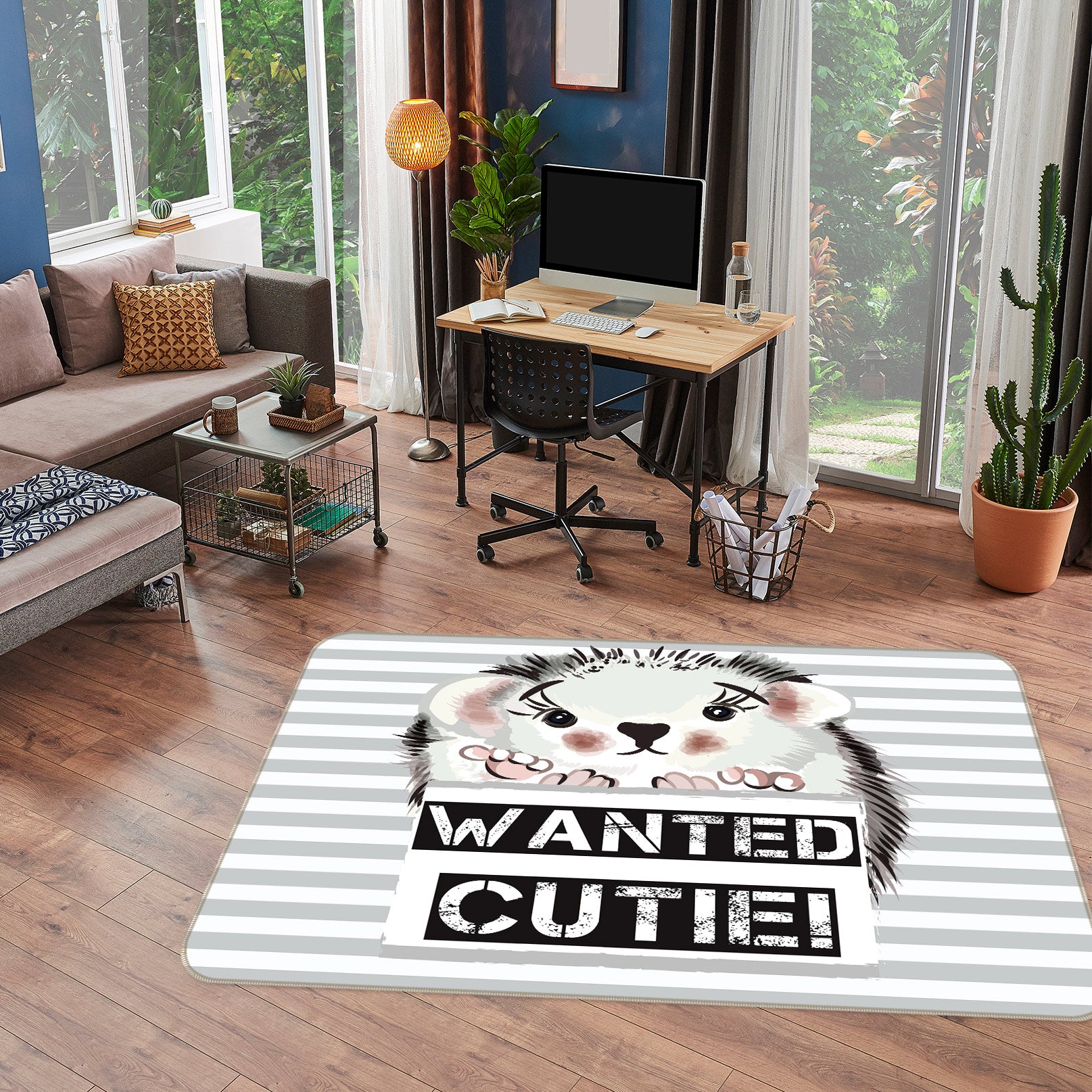 3D Hedgehog 37069 Non Slip Rug Mat