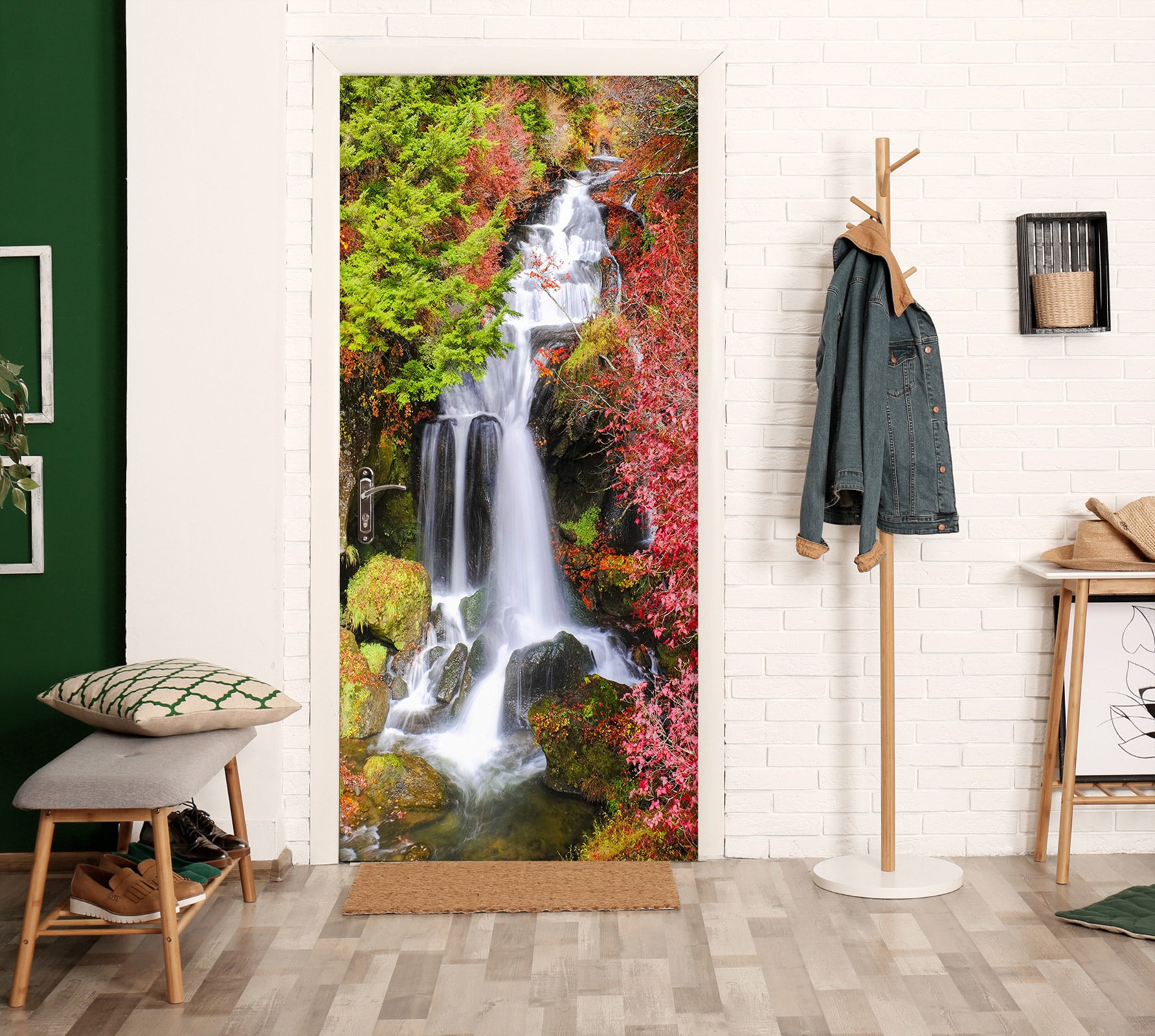 3D Waterfall 24131 Door Mural