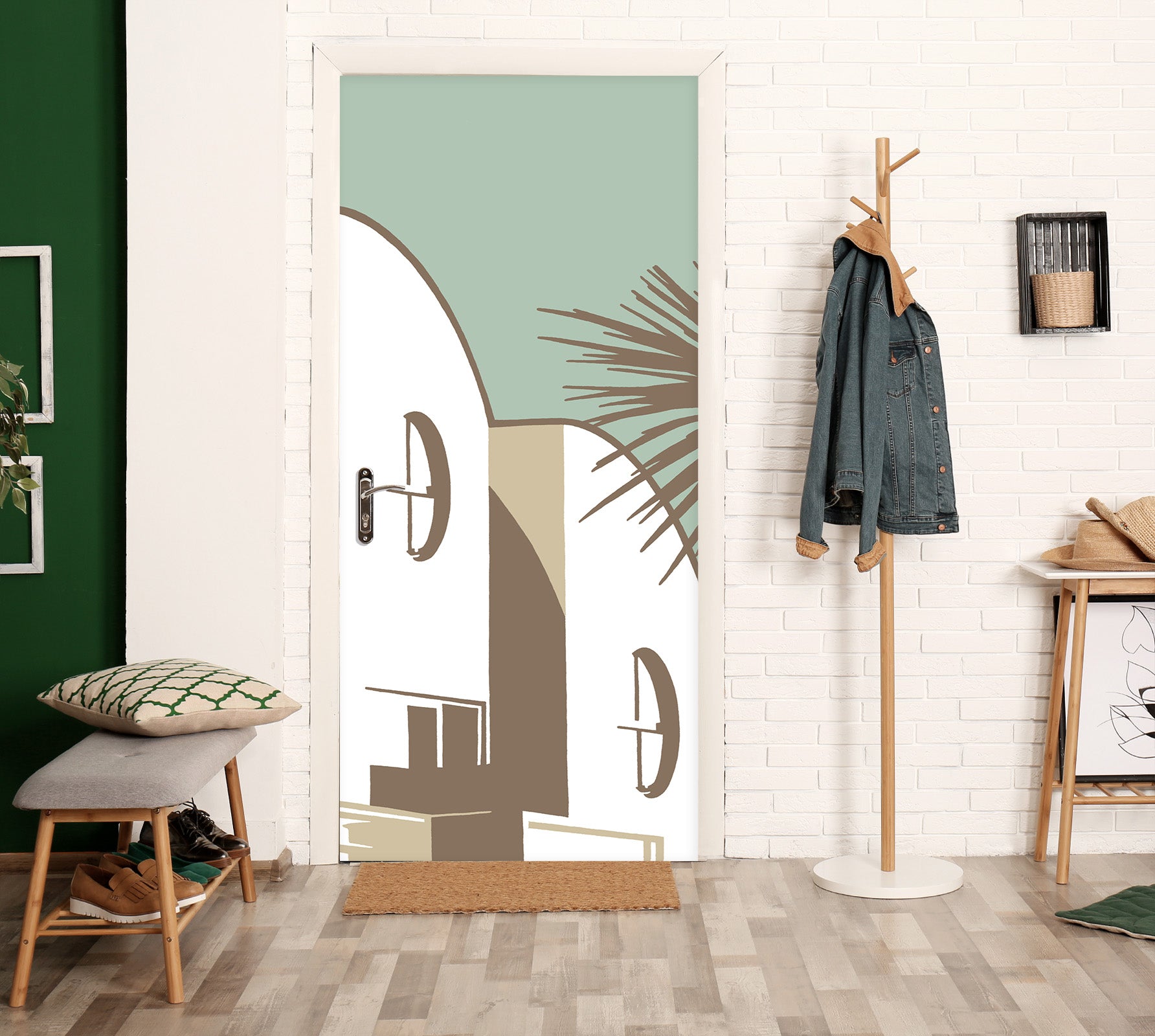 3D Building 9269 Steve Read Door Mural