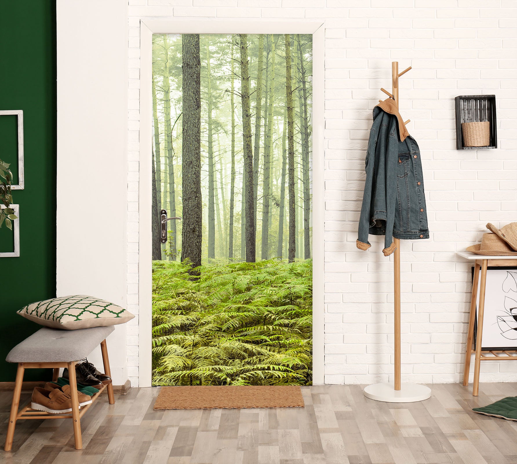 3D Forest 101126 Assaf Frank Door Mural