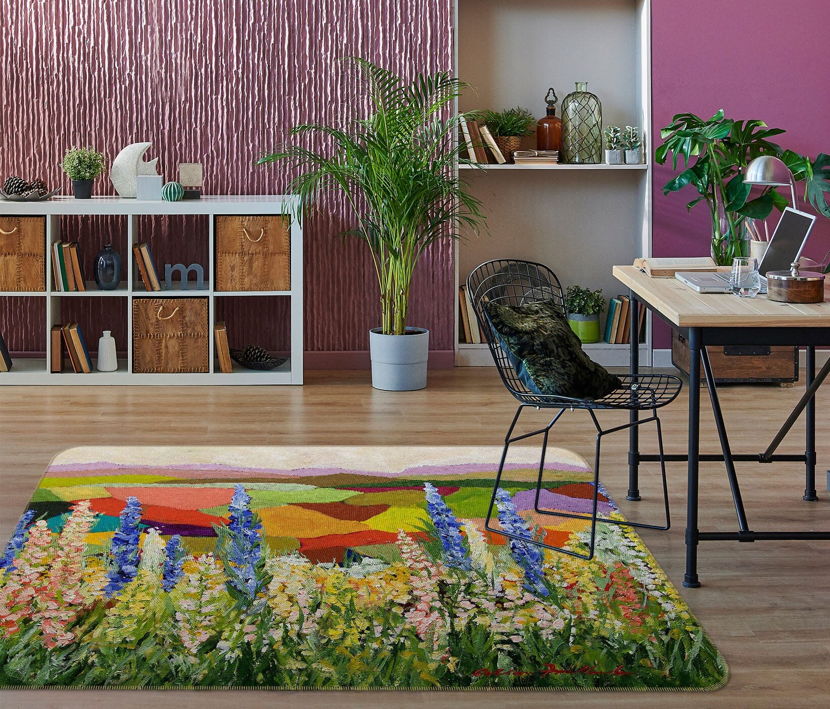 3D Beautiful Field 1097 Allan P. Friedlander Rug Non Slip Rug Matat Mat AJ Creativity Home