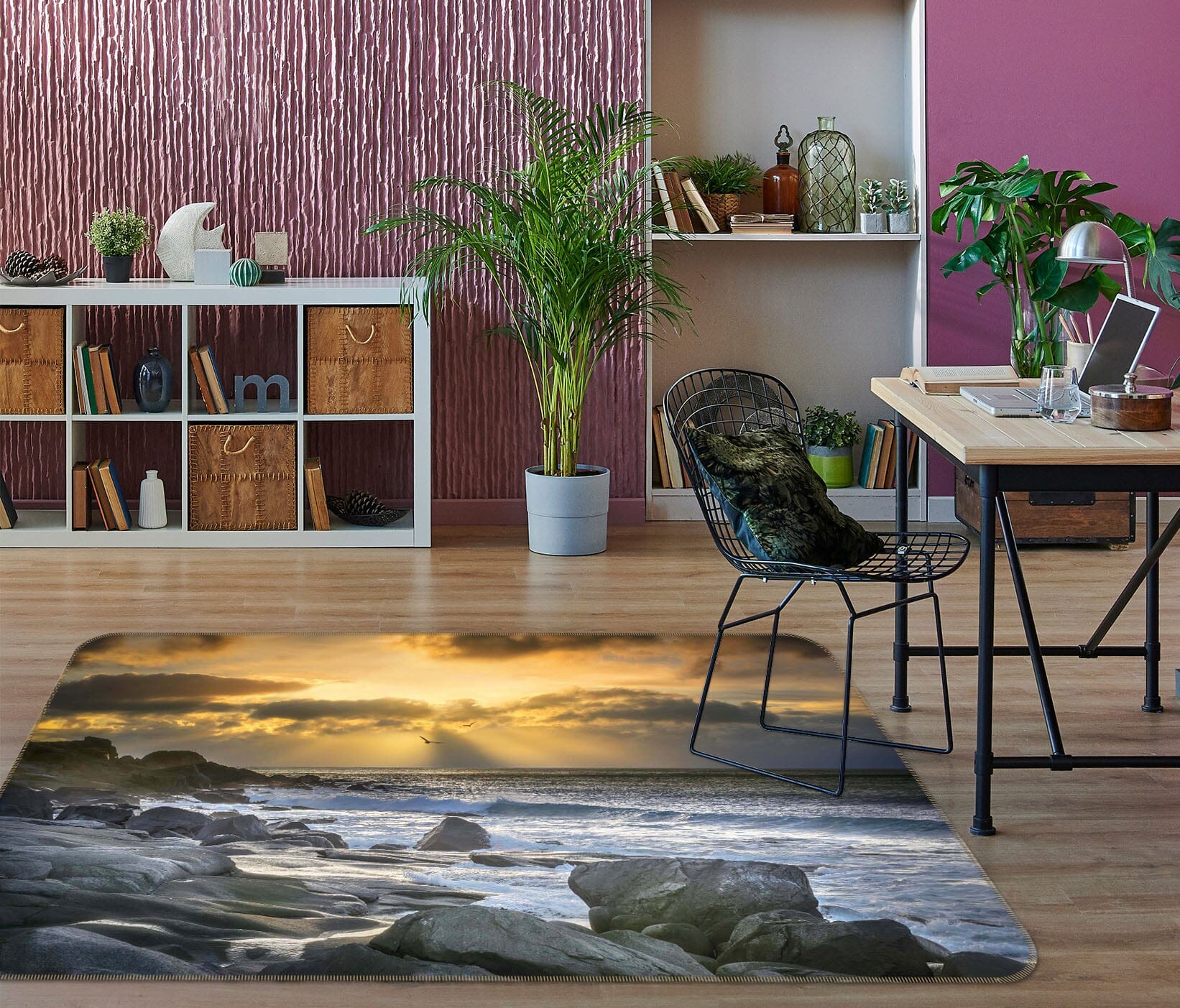 3D Sun Glacier 1130 Marco Carmassi Rug Non Slip Rug Mat Mat AJ Creativity Home